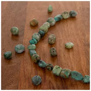 Turquoise Wagnerite Bead Chip Strands, Hobby Lobby
