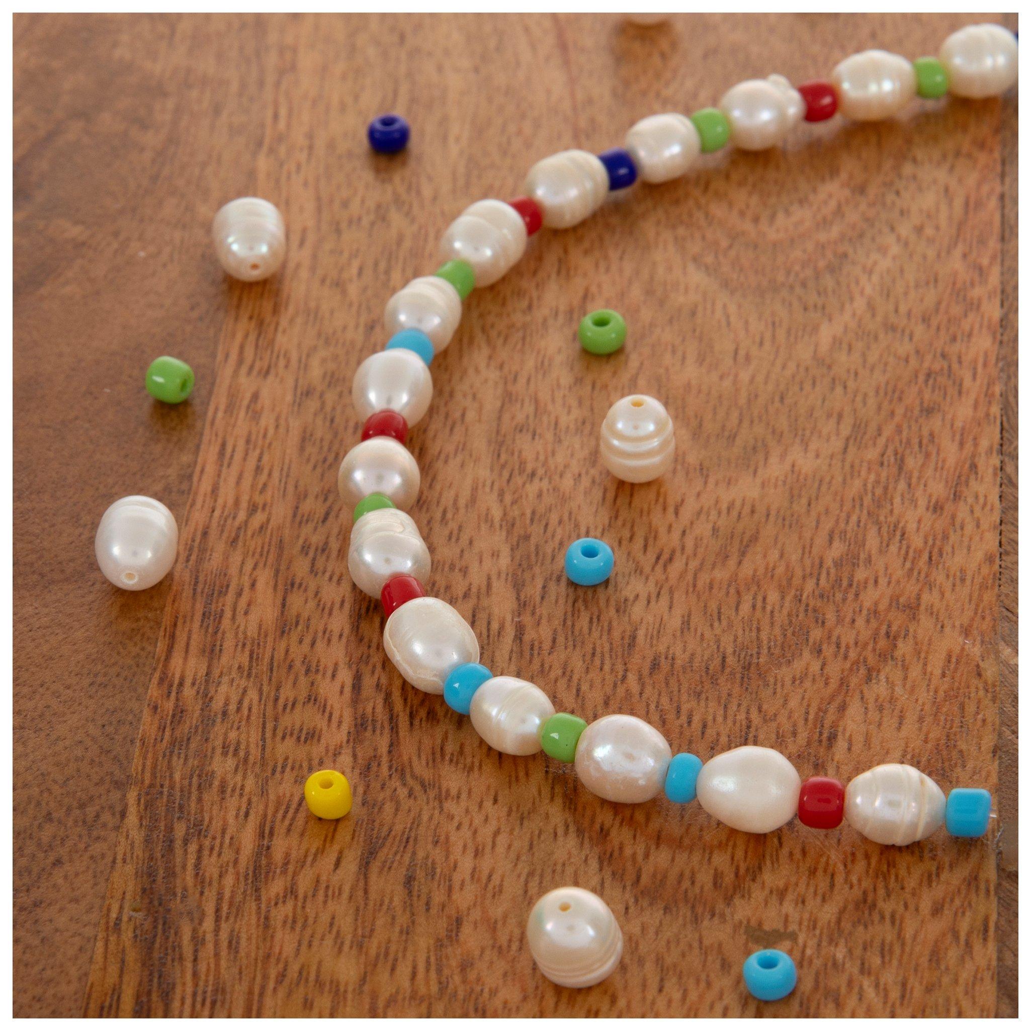 Rainbow Tube Beads, Hobby Lobby