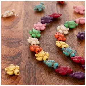 Opalescent Butterfly Bead Strand