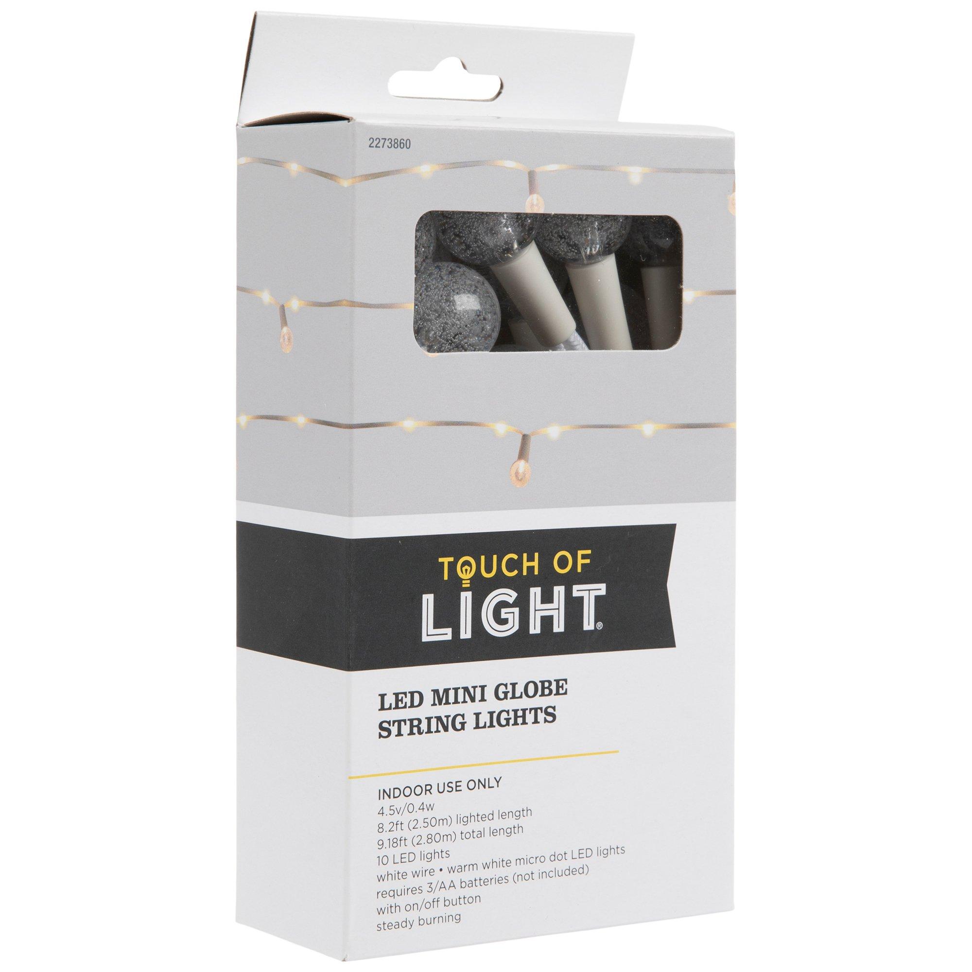 White Mini Globe LED Lights Hobby Lobby 2273860