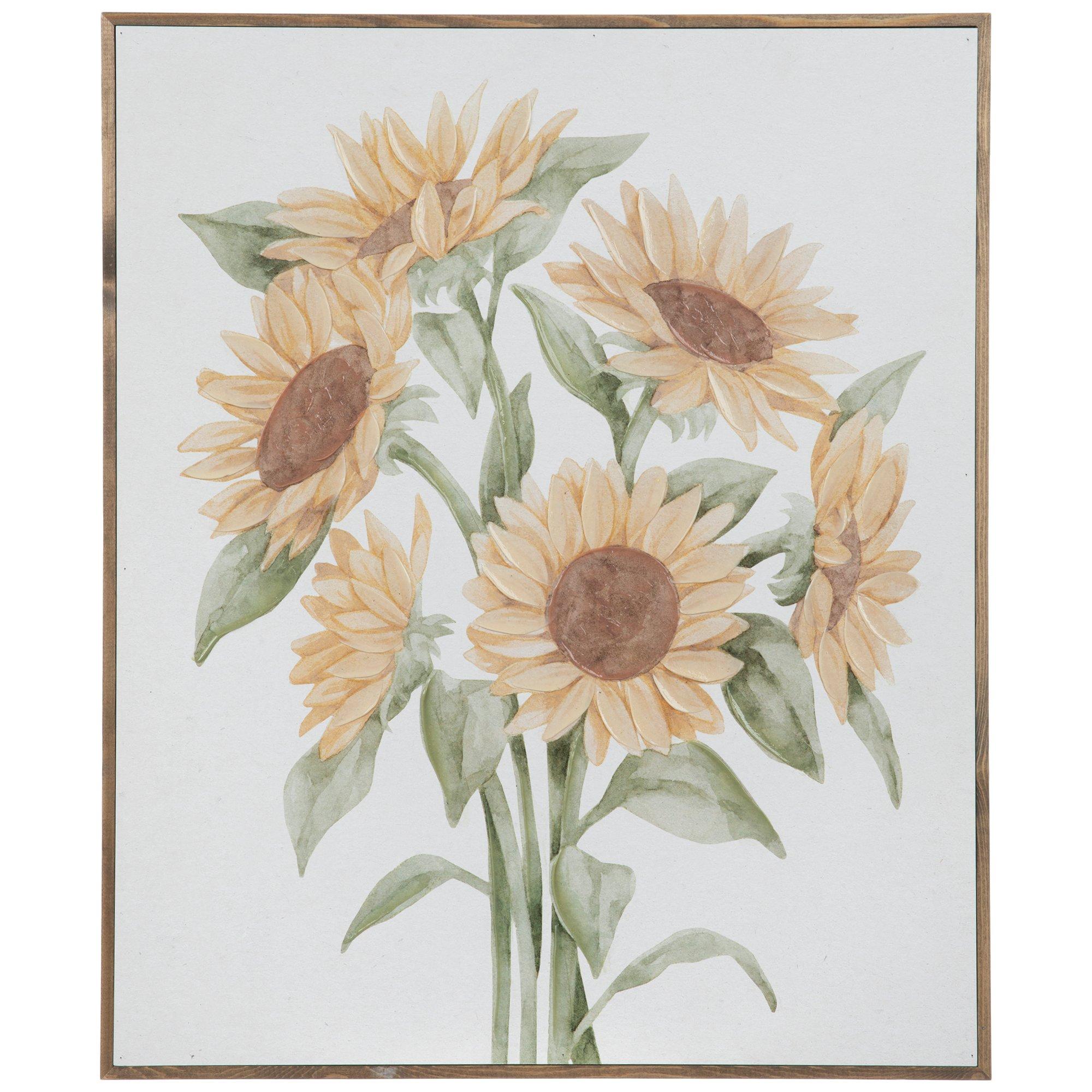 Art Deco Sunflower Flower Pattern by Stanley Artgerm · Creative