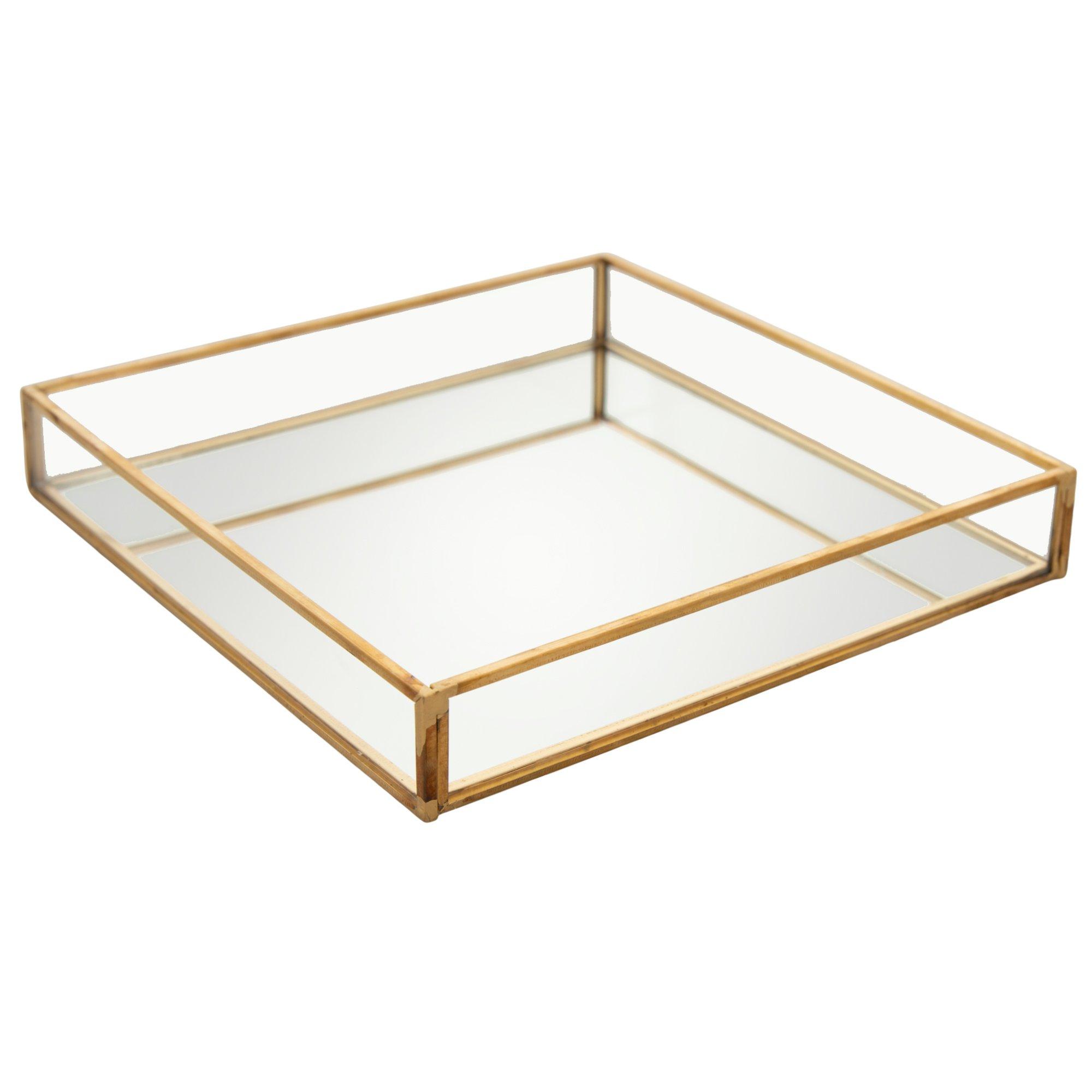 Square Mirror Glass Tray Hobby Lobby 2274421