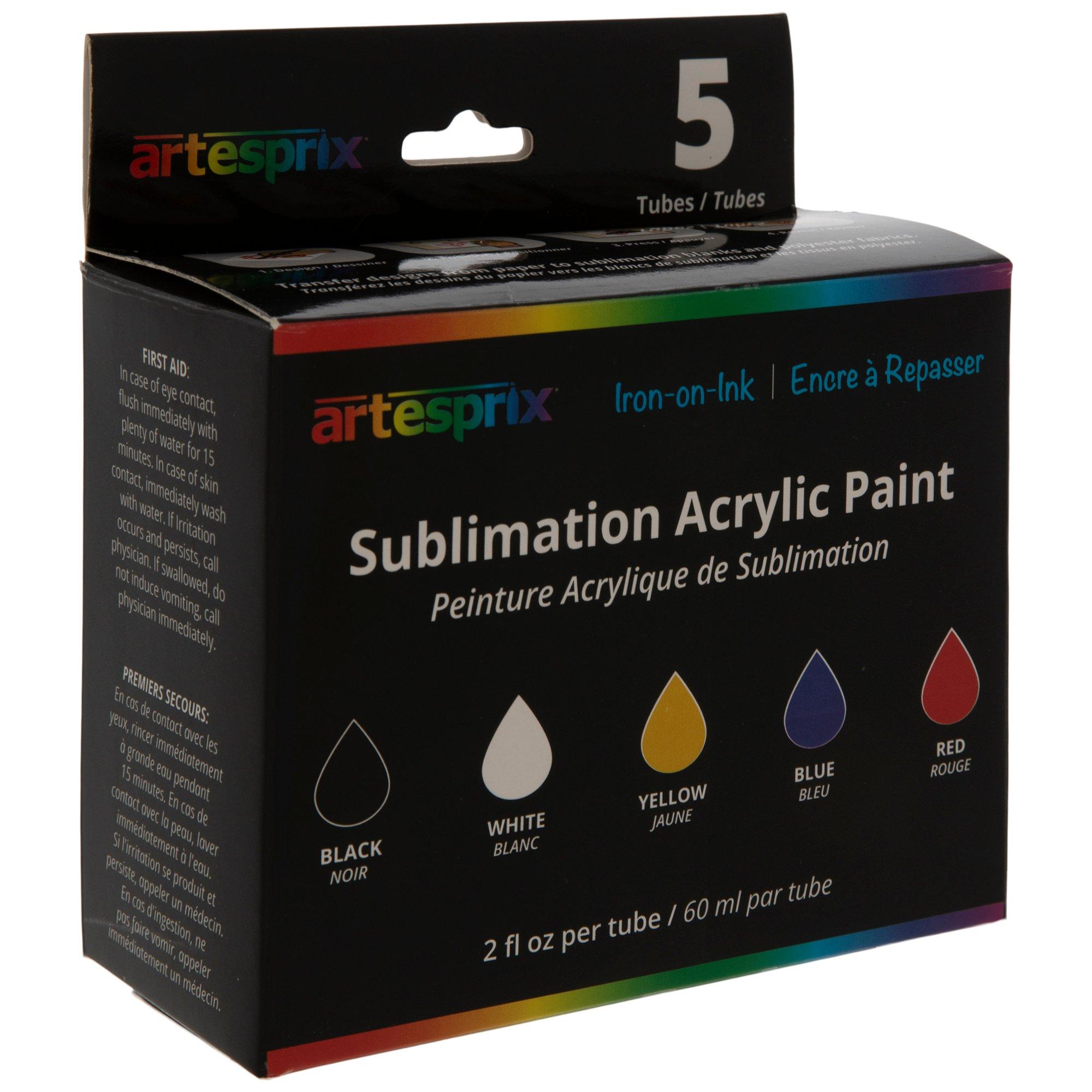 Artesprix Sublimation Acrylic Paint - Black