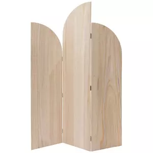Wood Arched Panel Background Stand