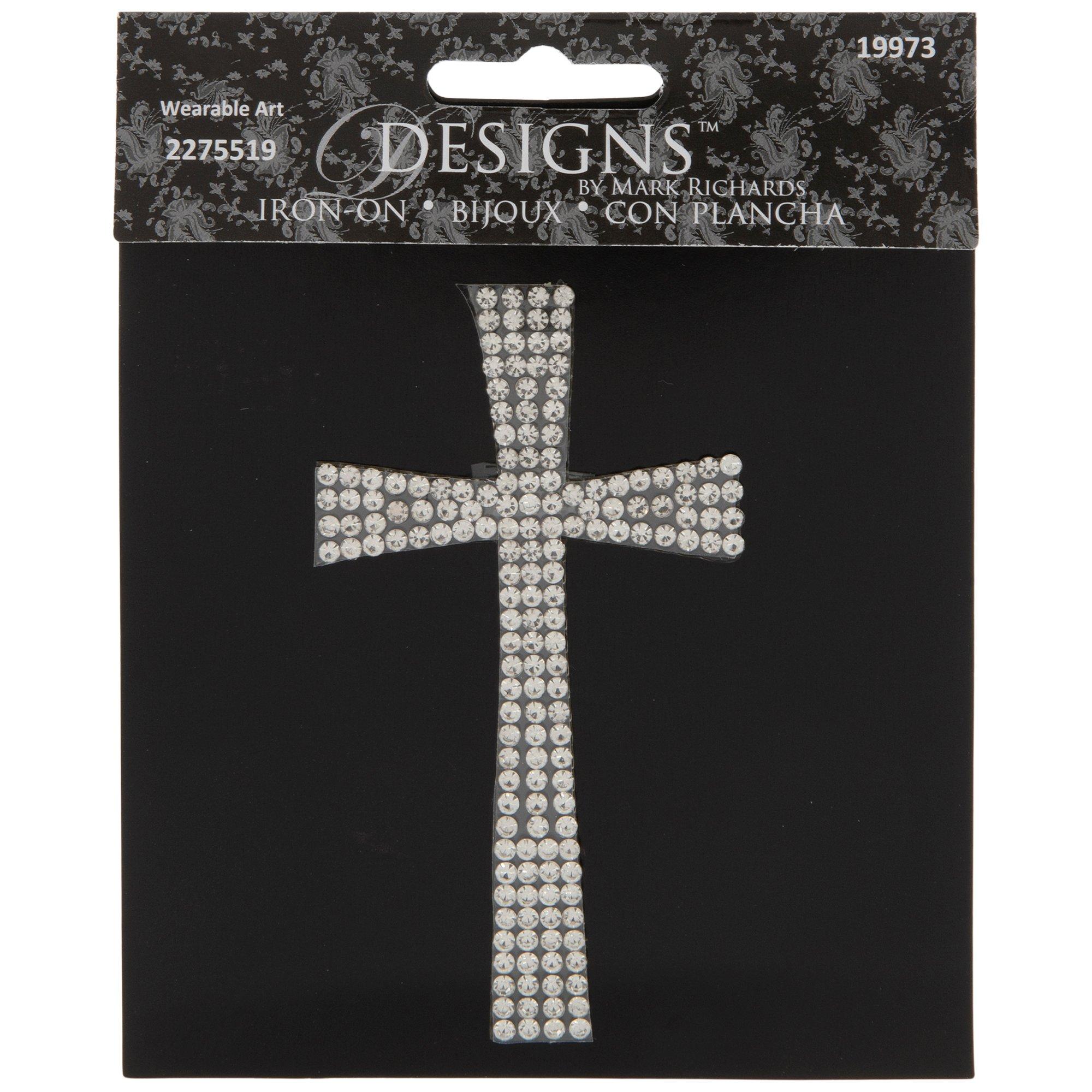 Cross Rhinestone IronOn Applique Hobby Lobby 2275519
