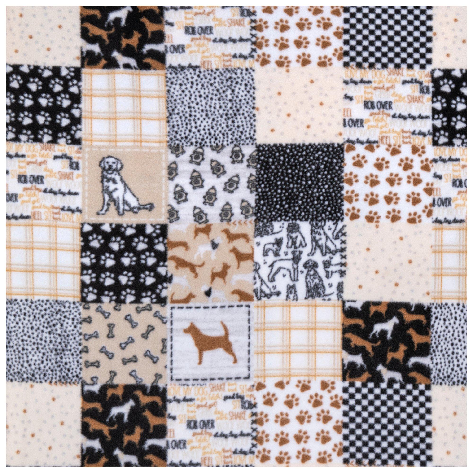 Dog Block Fleece Fabric Hobby Lobby 2275576