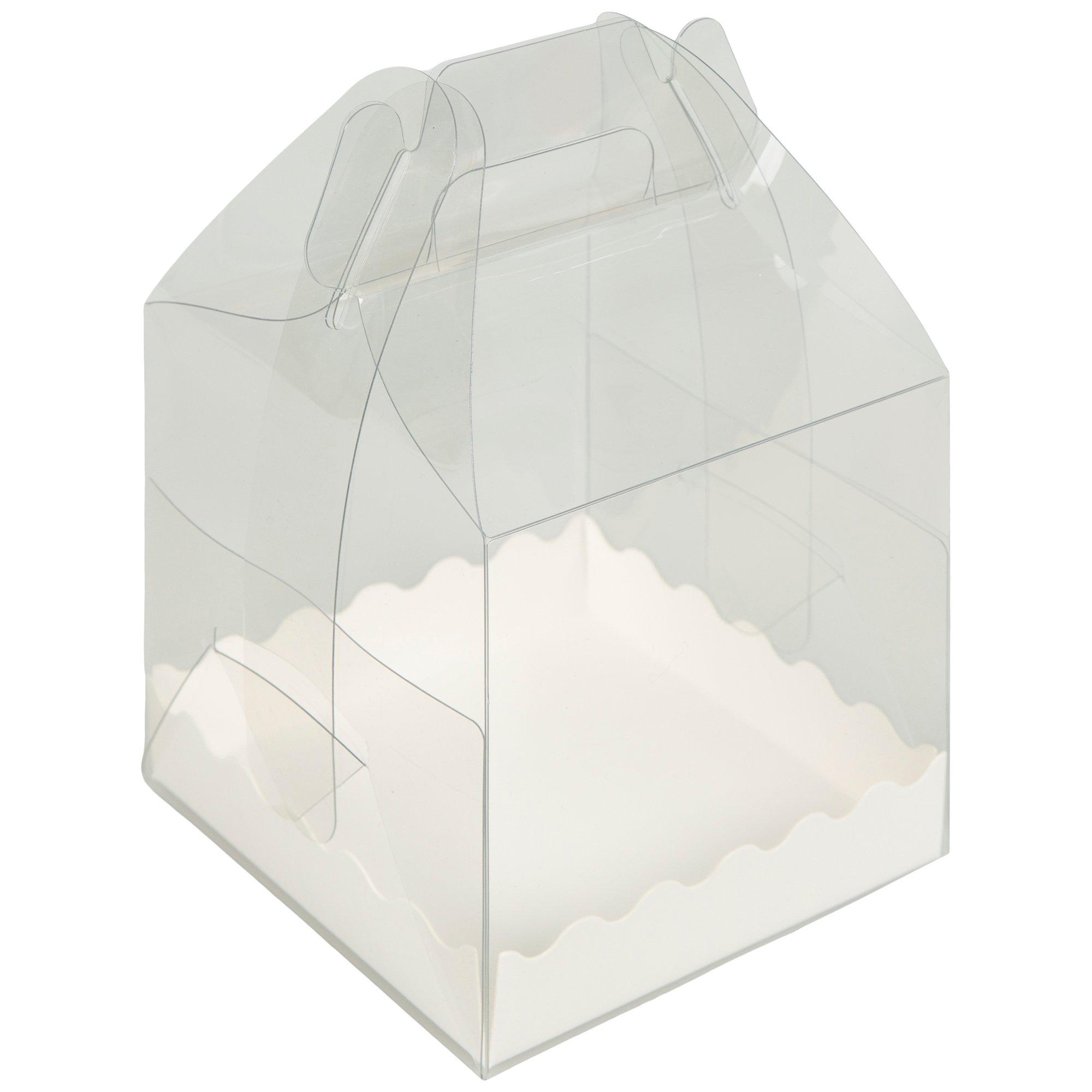 Clear Box With White Base, Hobby Lobby