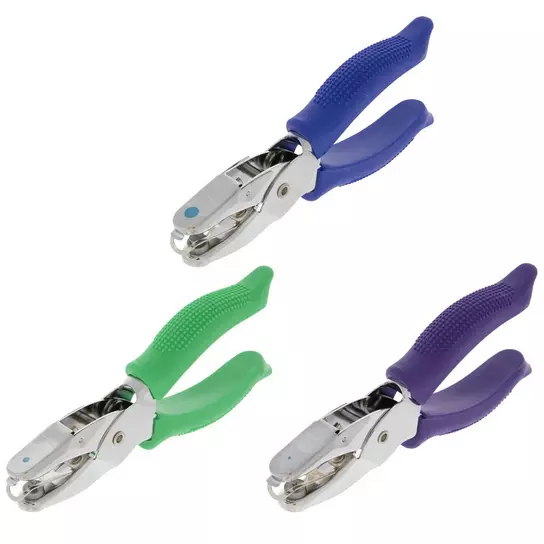  Hole Punch 1 Count, Single Hole Punch Silver Color Hole Puncher,  Paper Punch : Arts, Crafts & Sewing