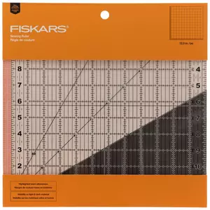 Fiskars Square Sewing Ruler – 12.5” x 12.5”
