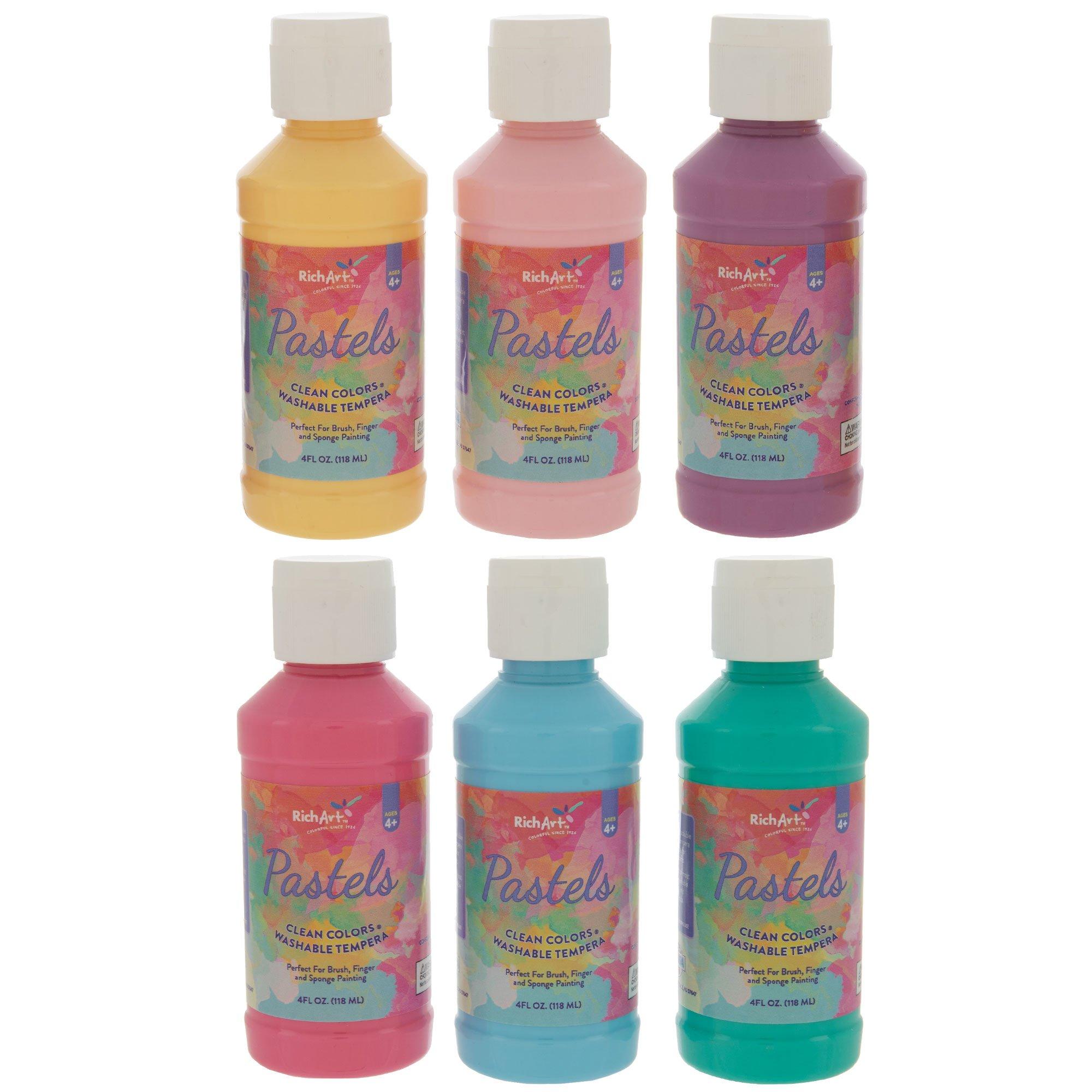 Neon Washable Paint Set - 6 Pieces, Hobby Lobby