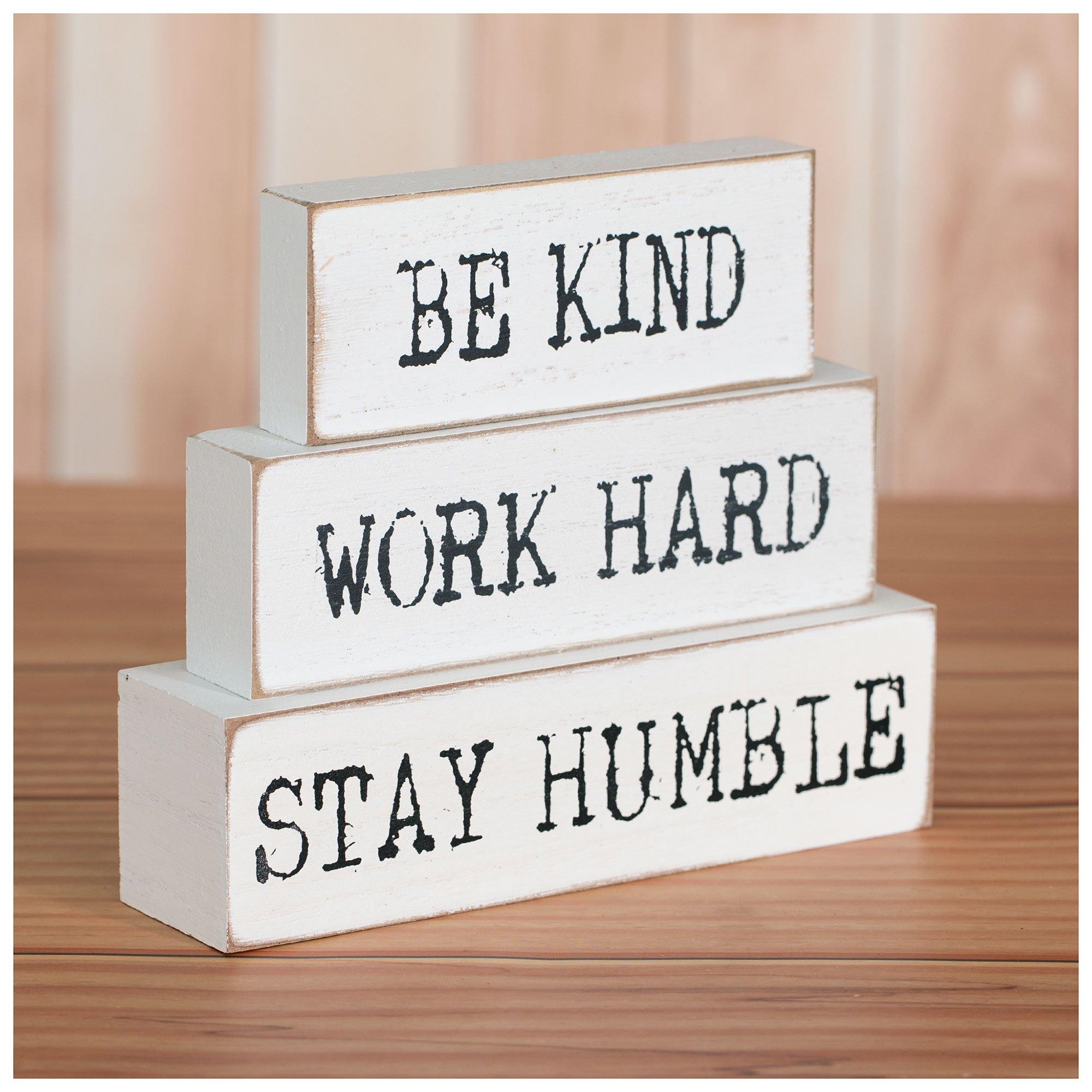 Be Kind Stacked Block Wood Decor | Hobby Lobby | 2277556