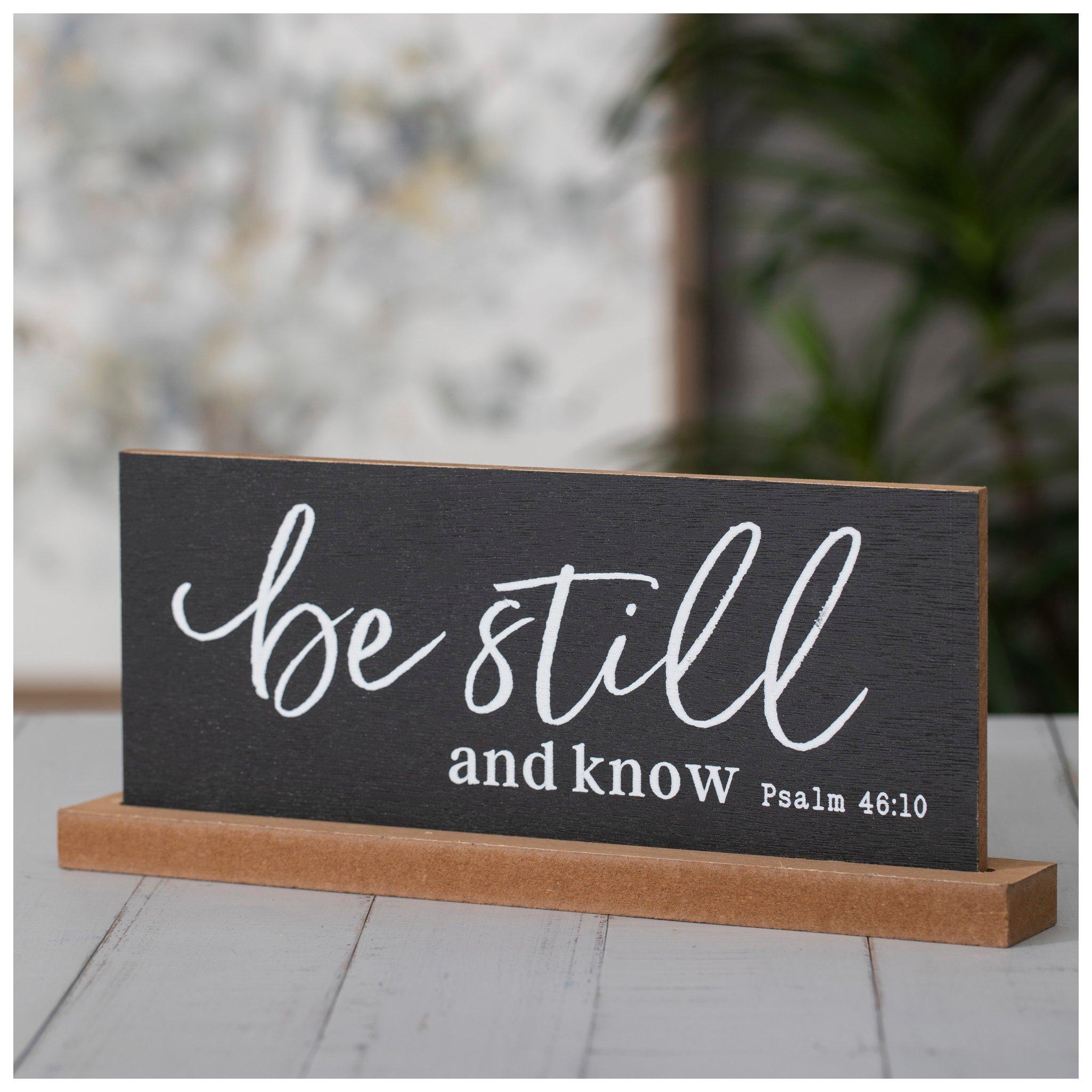 Psalm 4610 Wood Decor Hobby Lobby 2277960