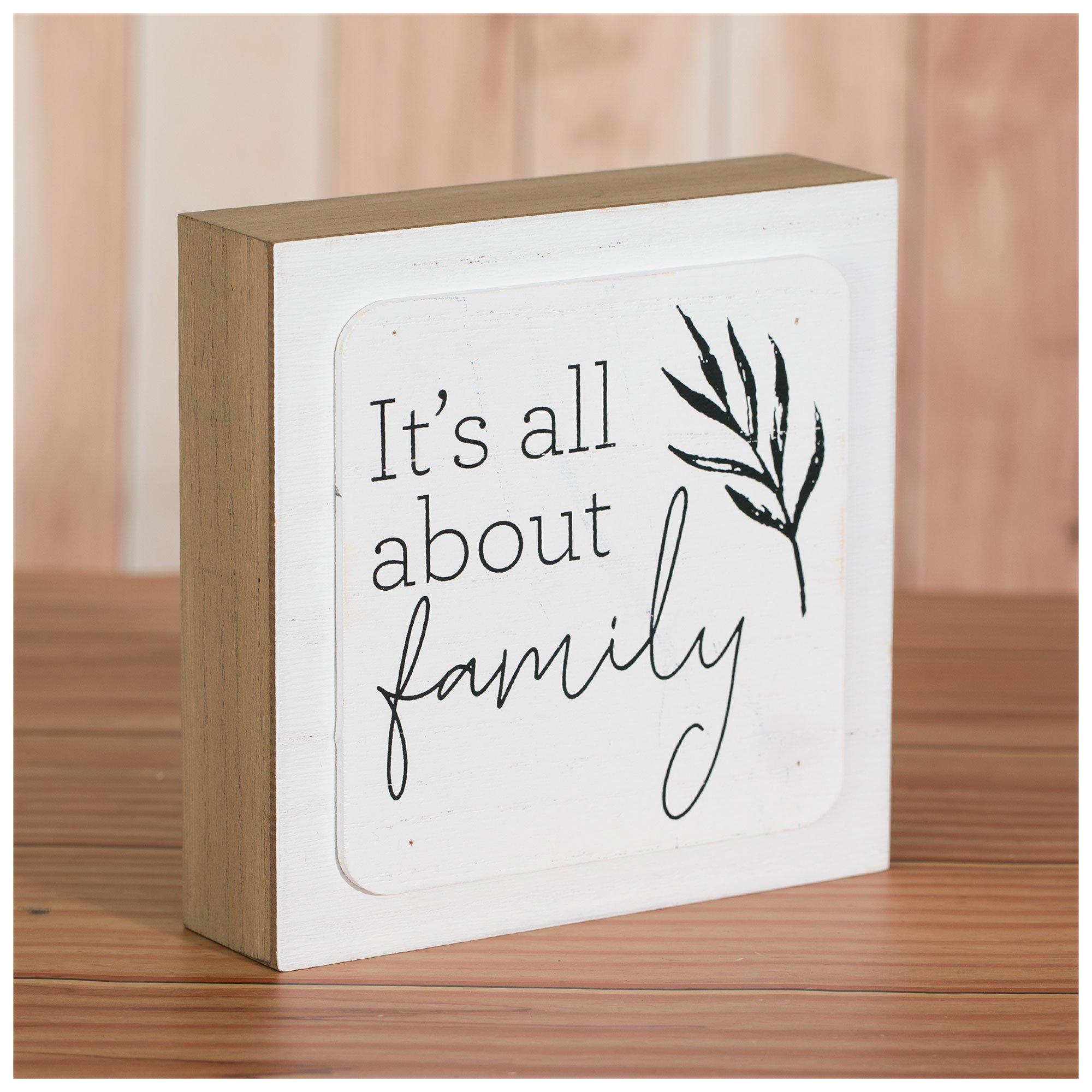 It's All About Family Wood Decor Hobby Lobby 2278018