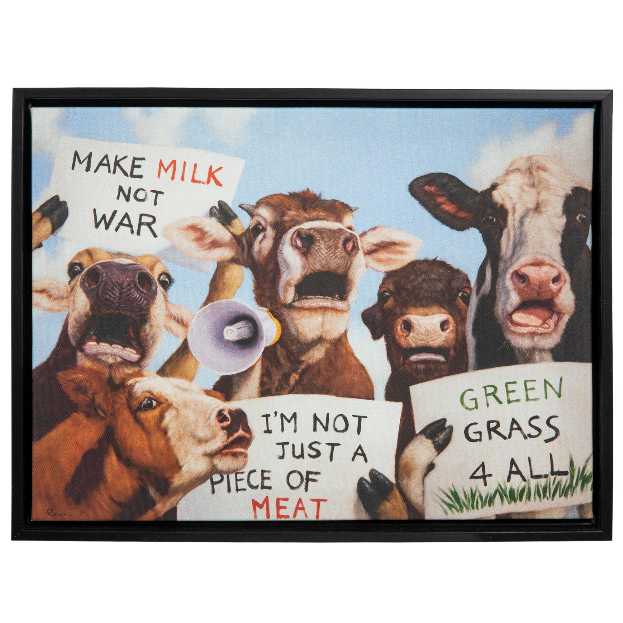 Cow Moovement Canvas Wall Decor Hobby Lobby 2278521