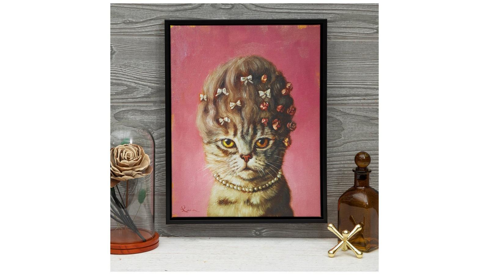 アート 額付き 猫 北欧 Kathy Campbell アート 額付き 猫 北欧 Kathy Campbell