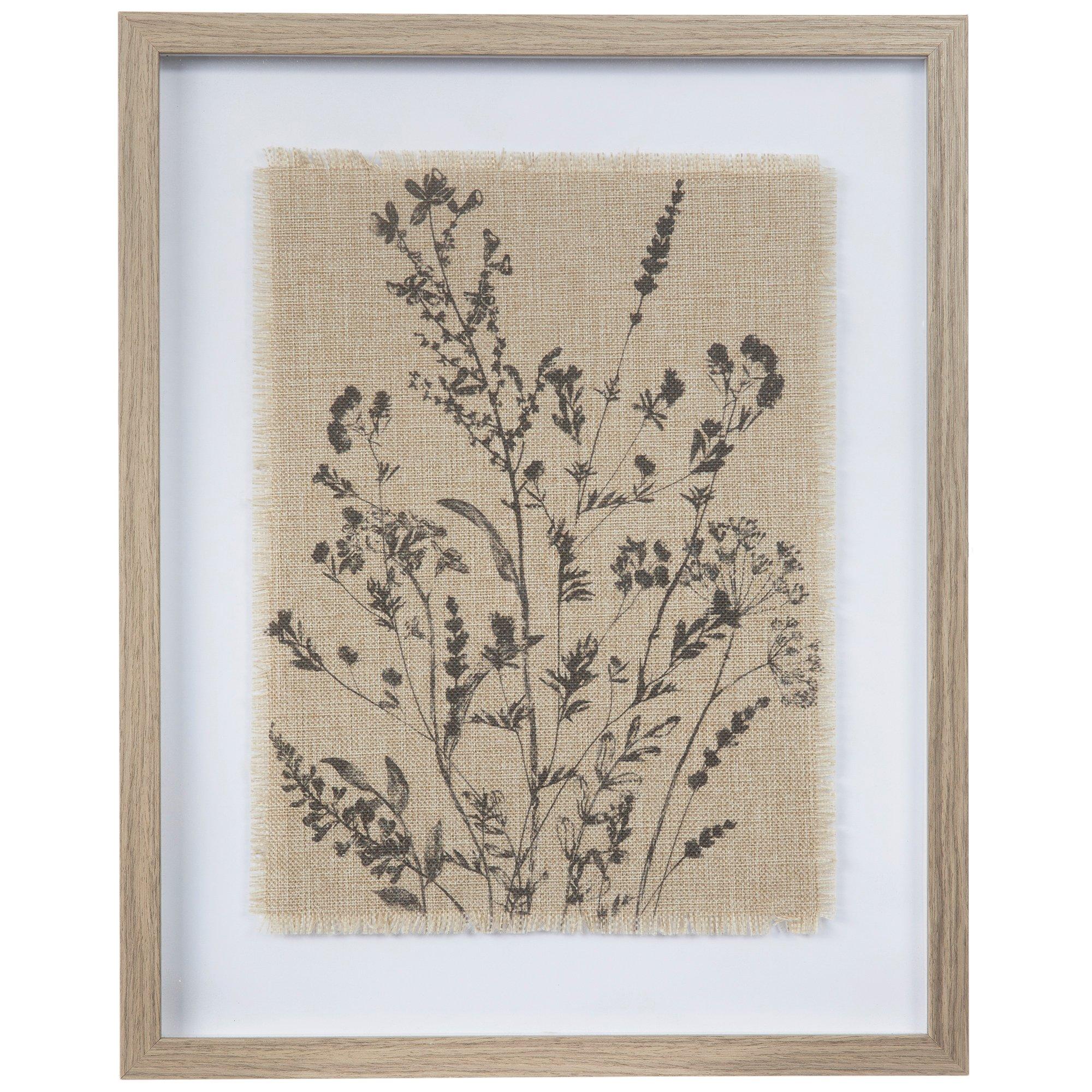 Burlap & Ink Floral Framed Wall Decor Hobby Lobby 2279412