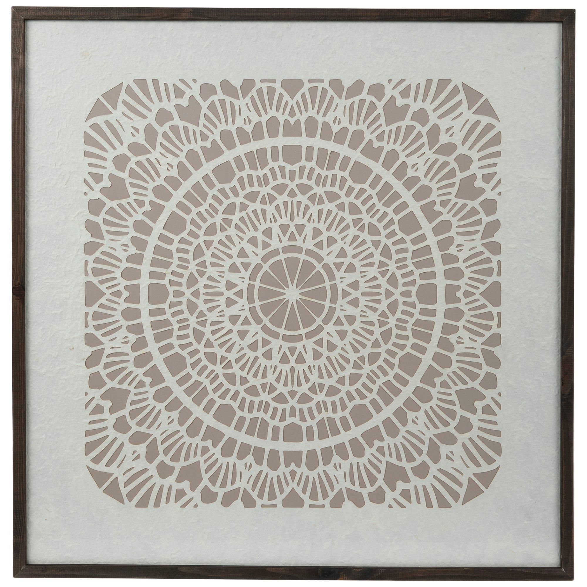 Geometric Paper Medallion Framed Wall Decor Hobby Lobby 2279446