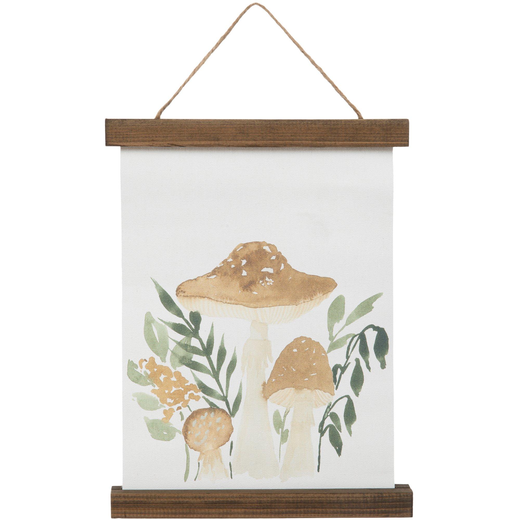 Rust Mushroom Garden Tapestry Canvas Wall Decor Hobby Lobby 2279669