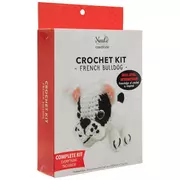 French Bulldog Crochet Kit