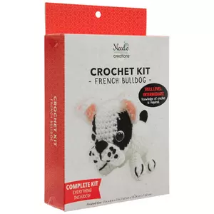 French Bulldog Crochet Kit
