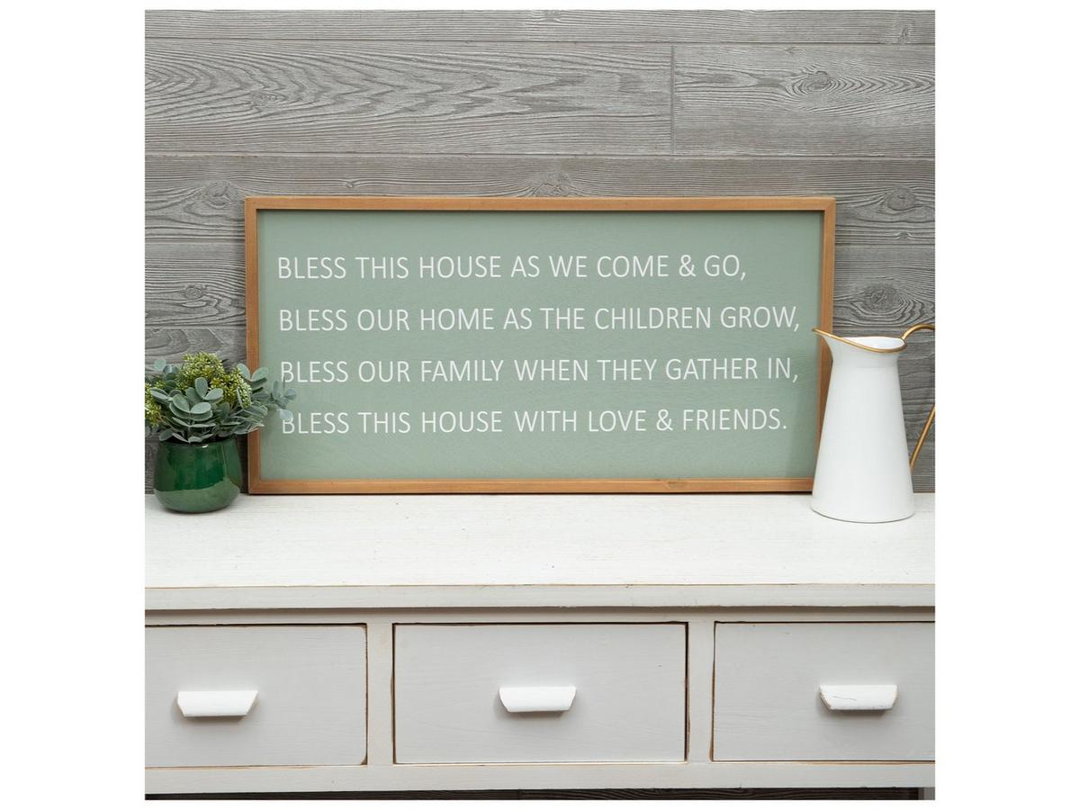 Bless This House Wood Wall Decor | Hobby Lobby | 2282267