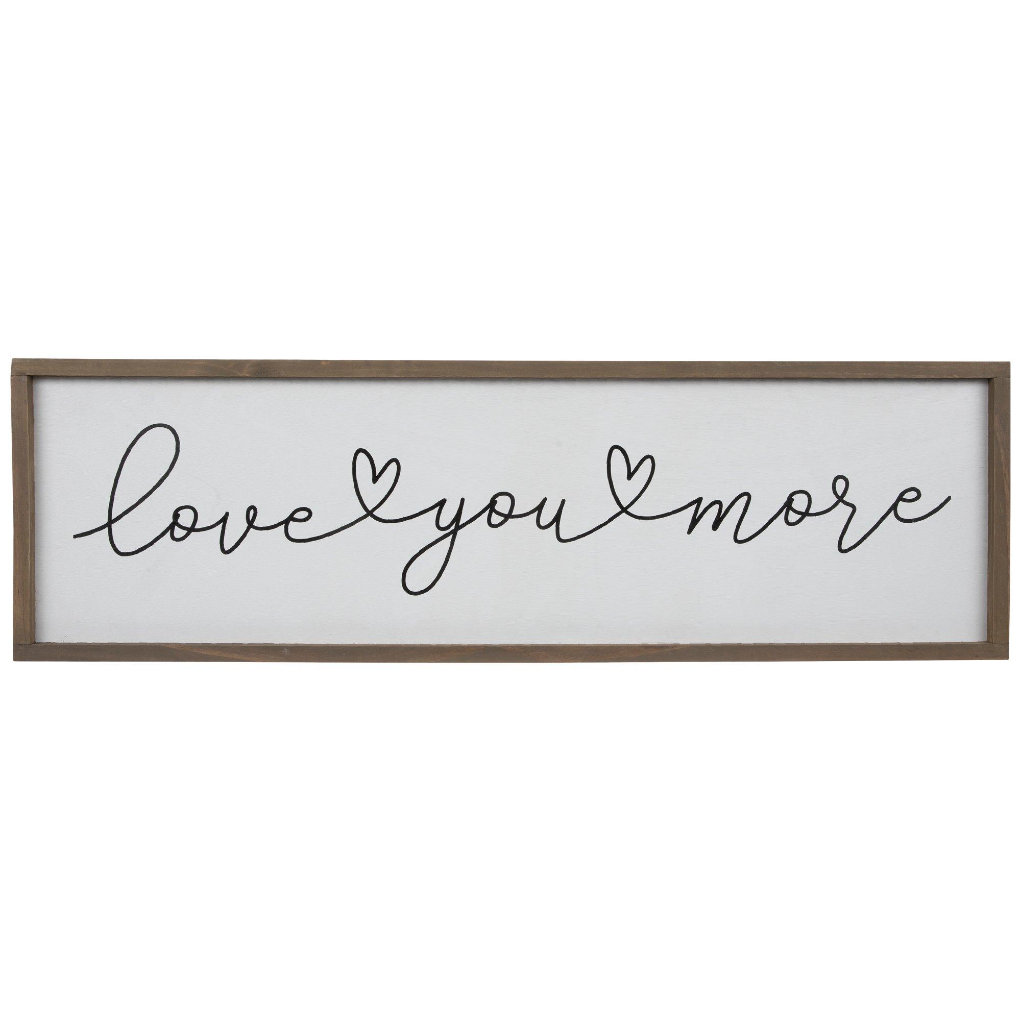 Love You More Framed Wall Decor Hobby Lobby 2282366