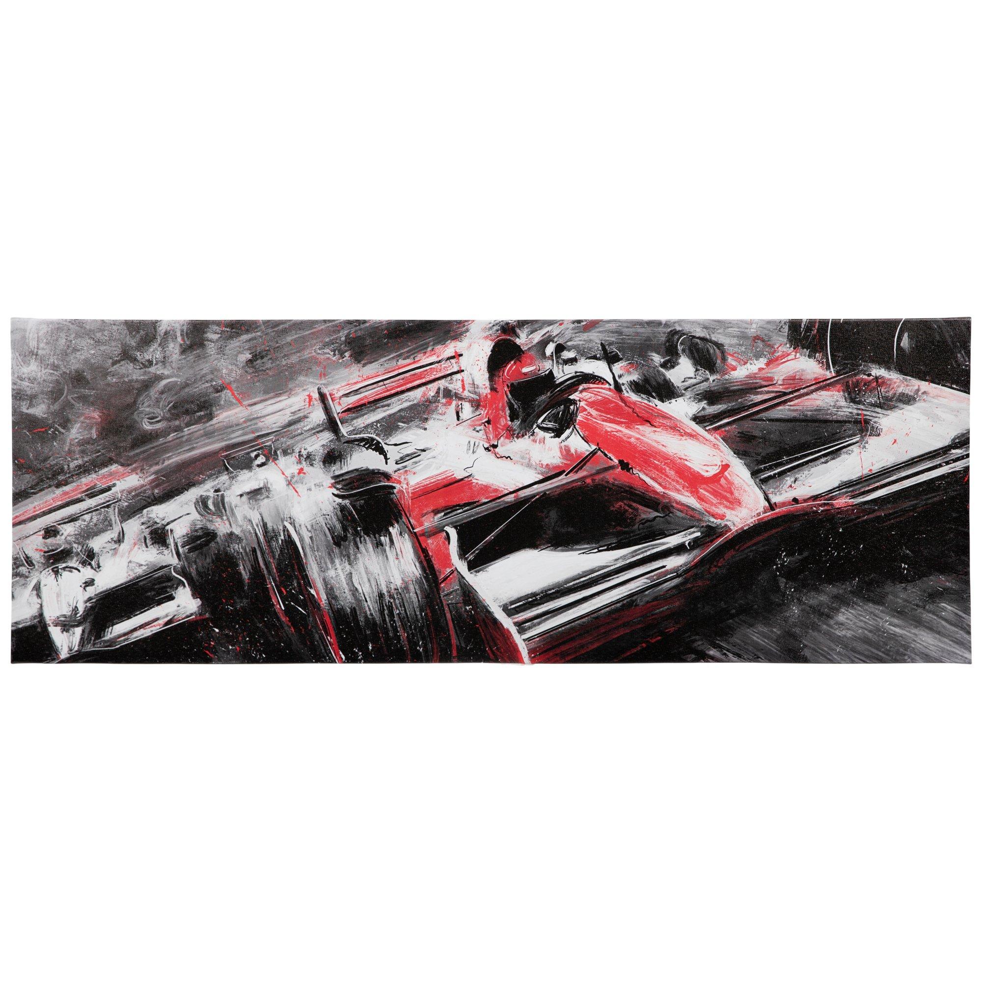 Red & Black Race Car Canvas Wall Decor Hobby Lobby 2282655