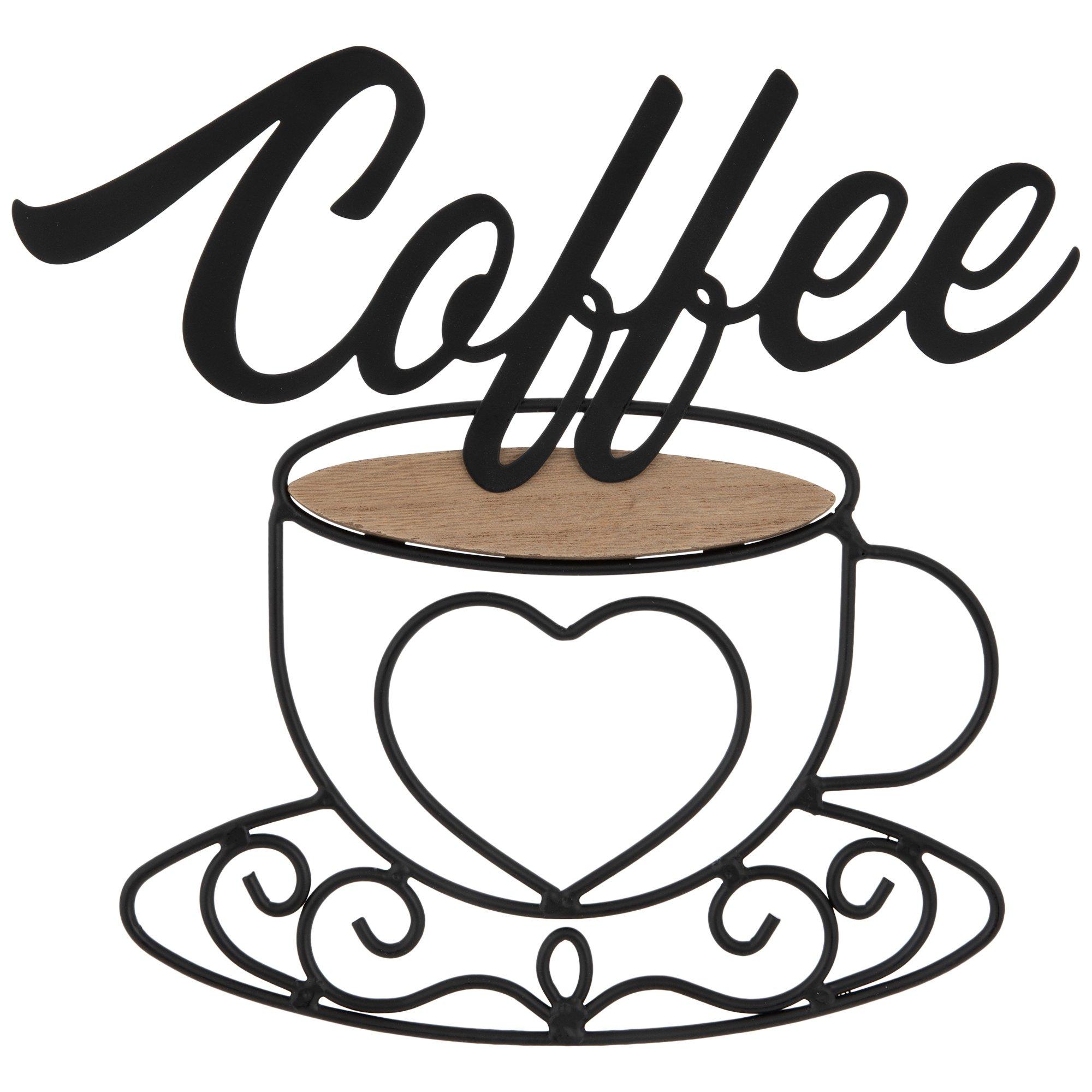 Black Coffee Wire Metal Wall Decor Hobby Lobby 2283976