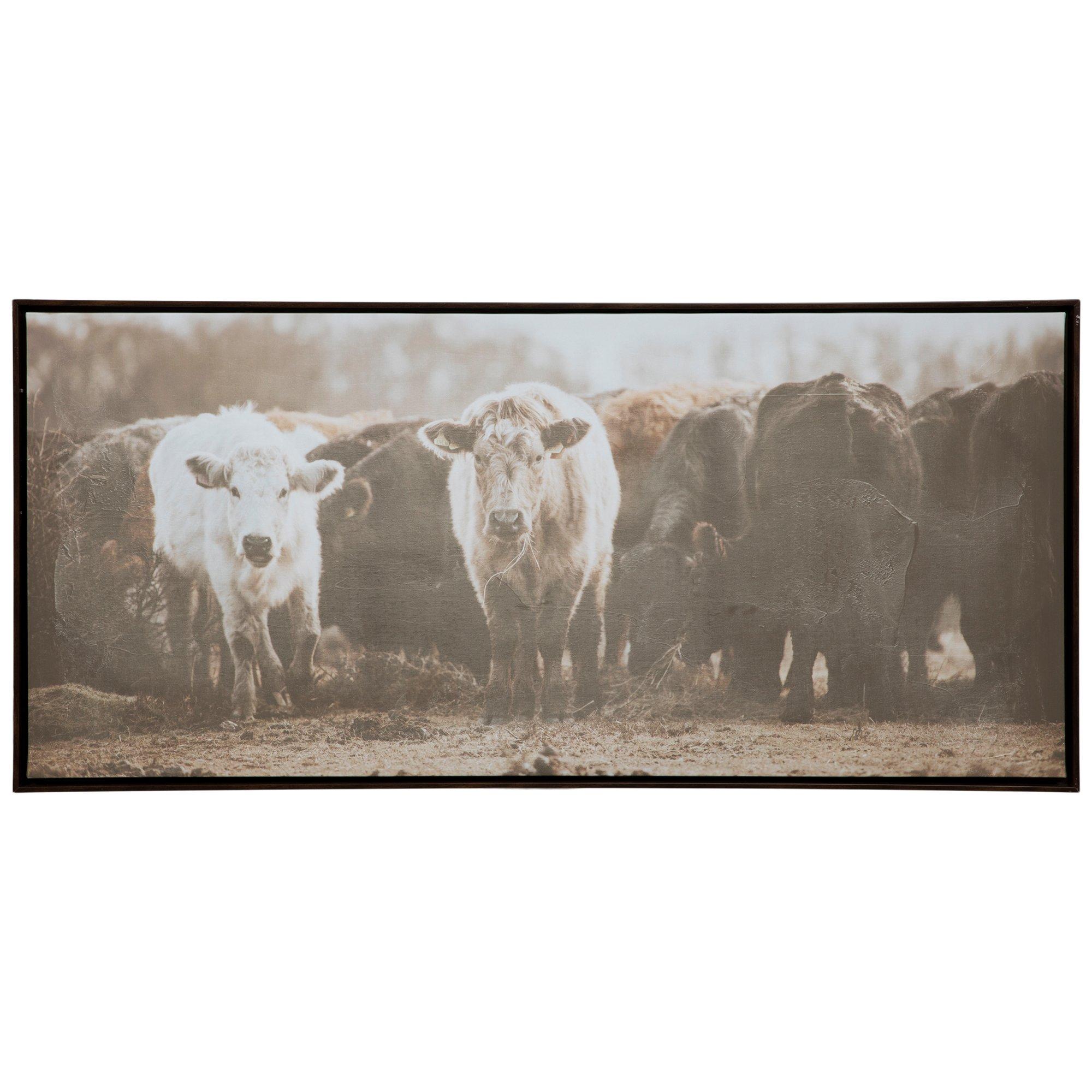 Watching Cows Canvas Wall Decor Hobby Lobby 2284107   2284107 81137773 IMGSET