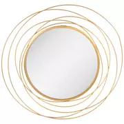 Gold Round Metal Wall Mirror, Hobby Lobby