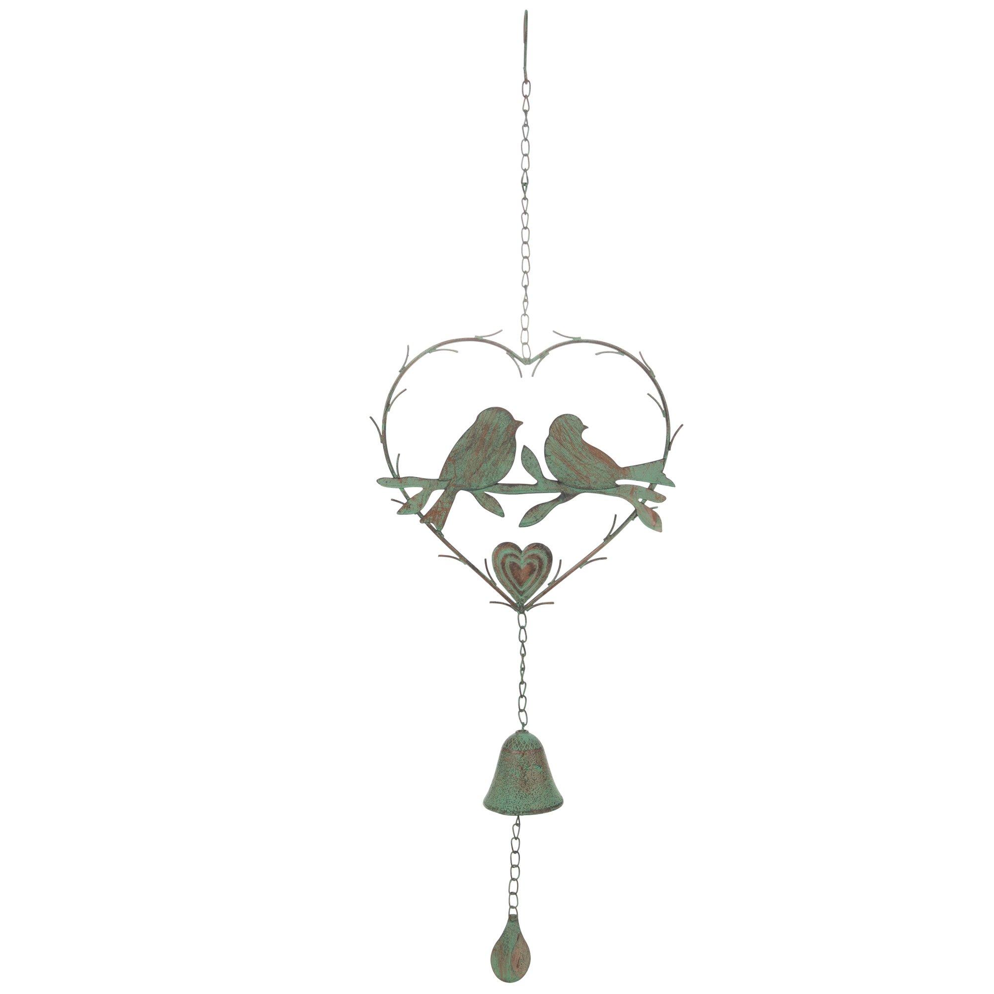 Birds & Hearts Metal Wind Chime Hobby Lobby 2284511