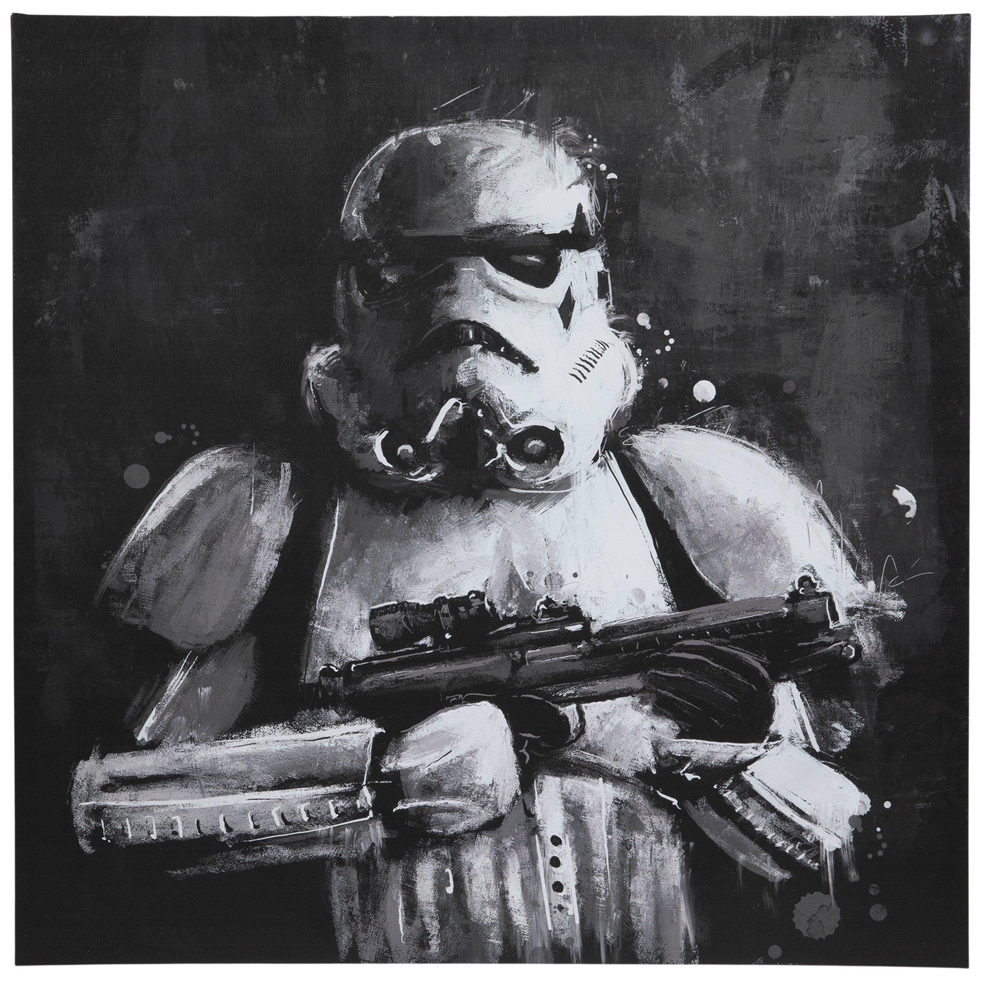 Star Wars Stormtrooper Paint By Numbers - PBN Canvas