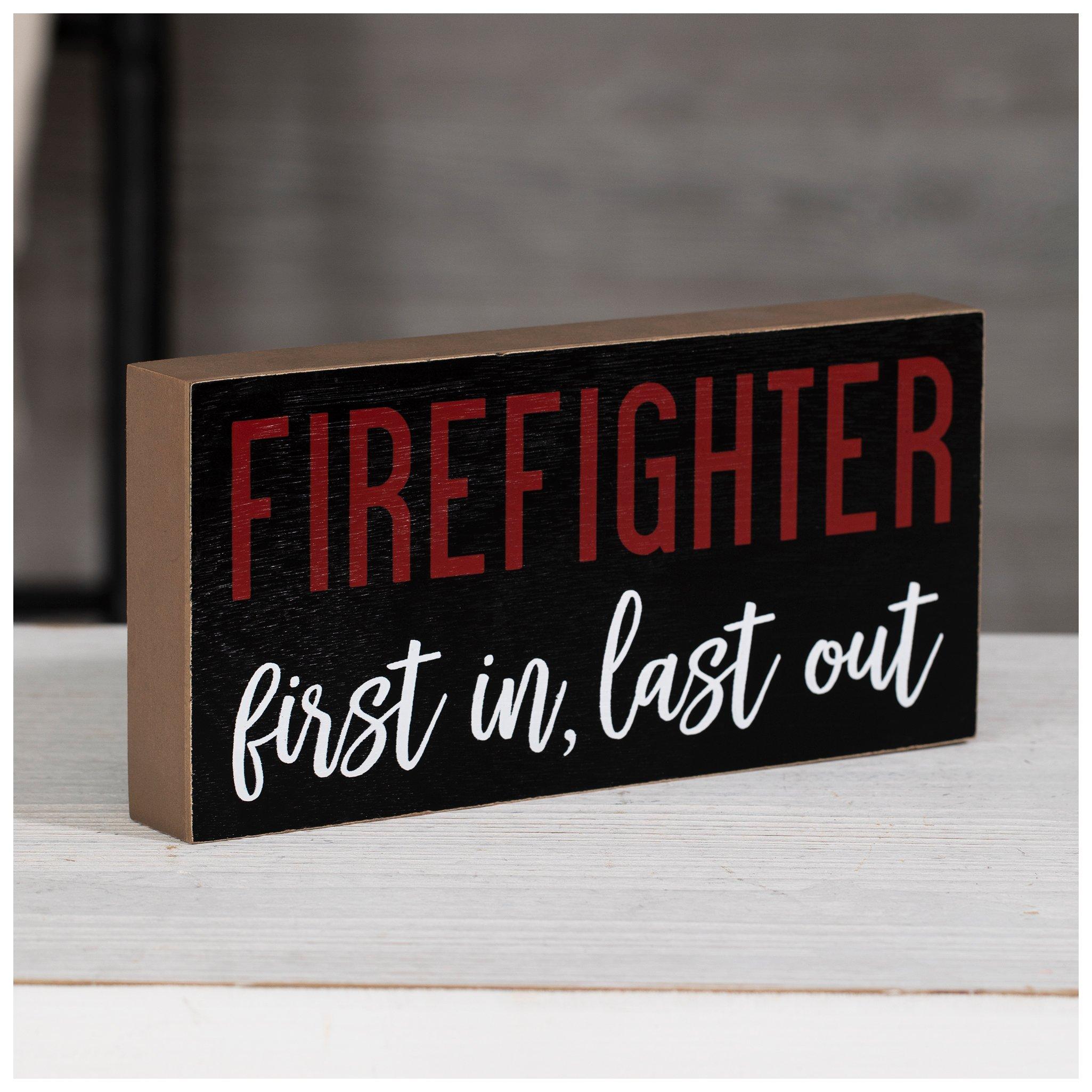 Firefighter Wood Decor Hobby Lobby 2284941