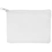White Fabric Pouch - 4.5" x 6"
