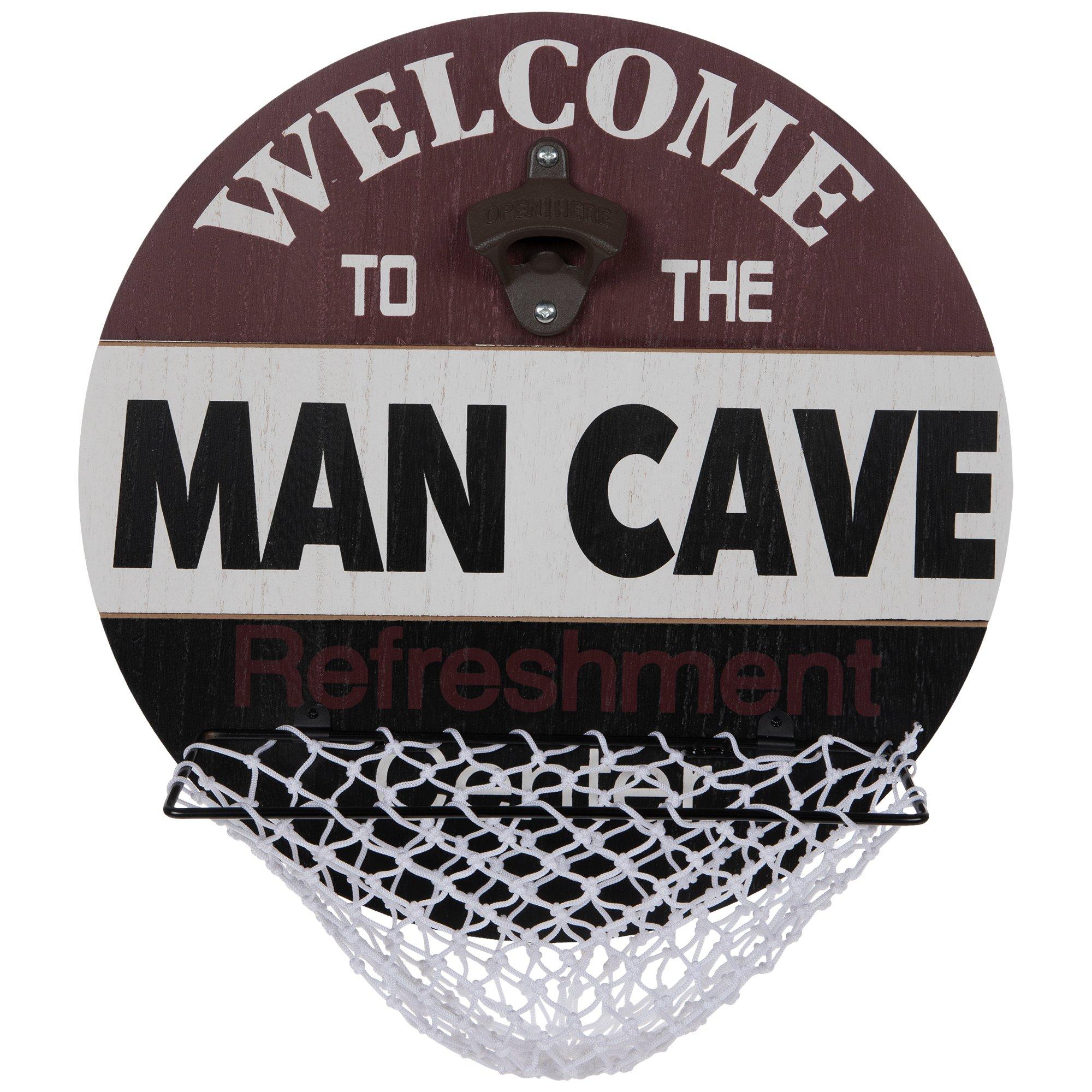 Man Cave Hoop Wood Wall Decor | Hobby Lobby | 2286003