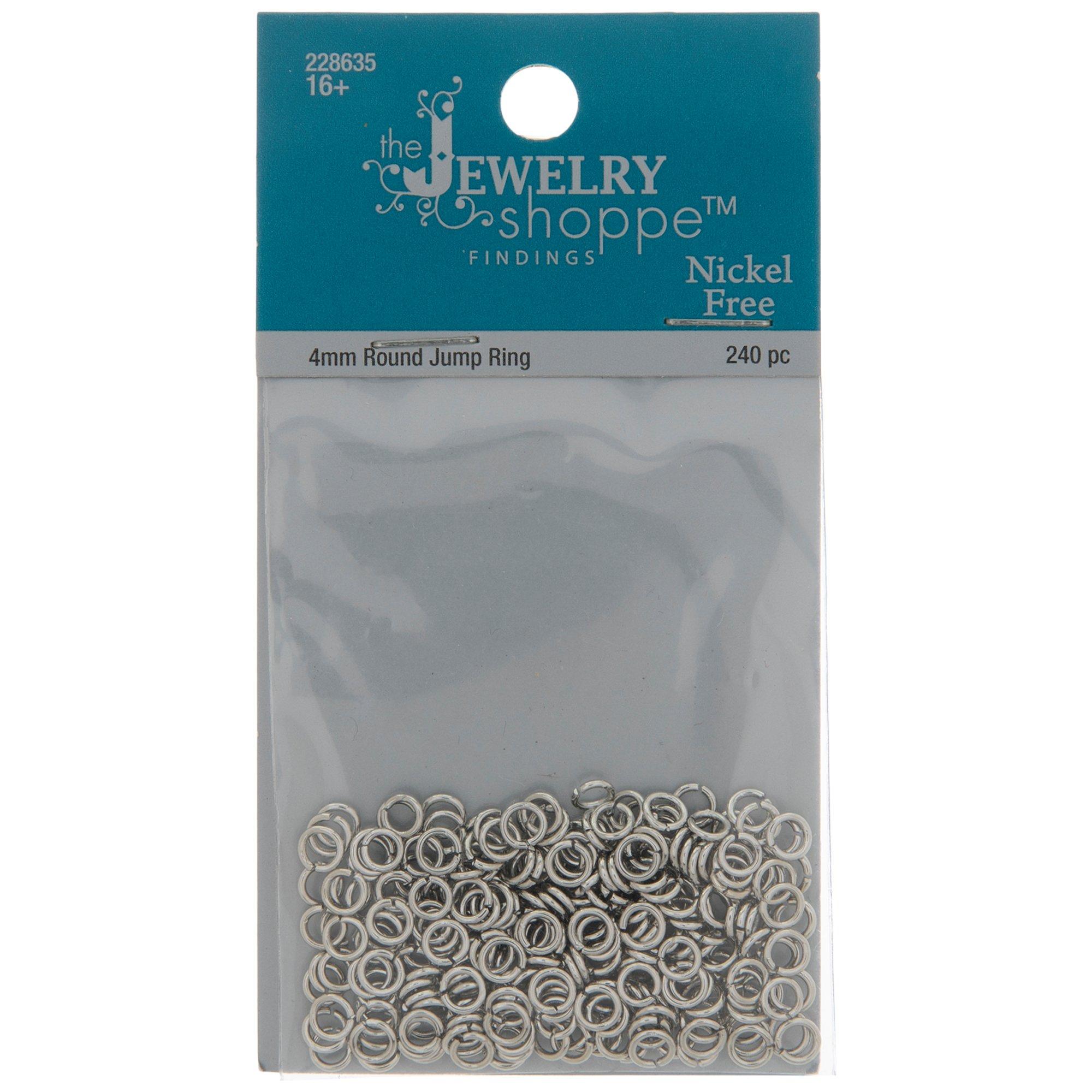 Crafters Choice Large Jump Rings Dark Silver
