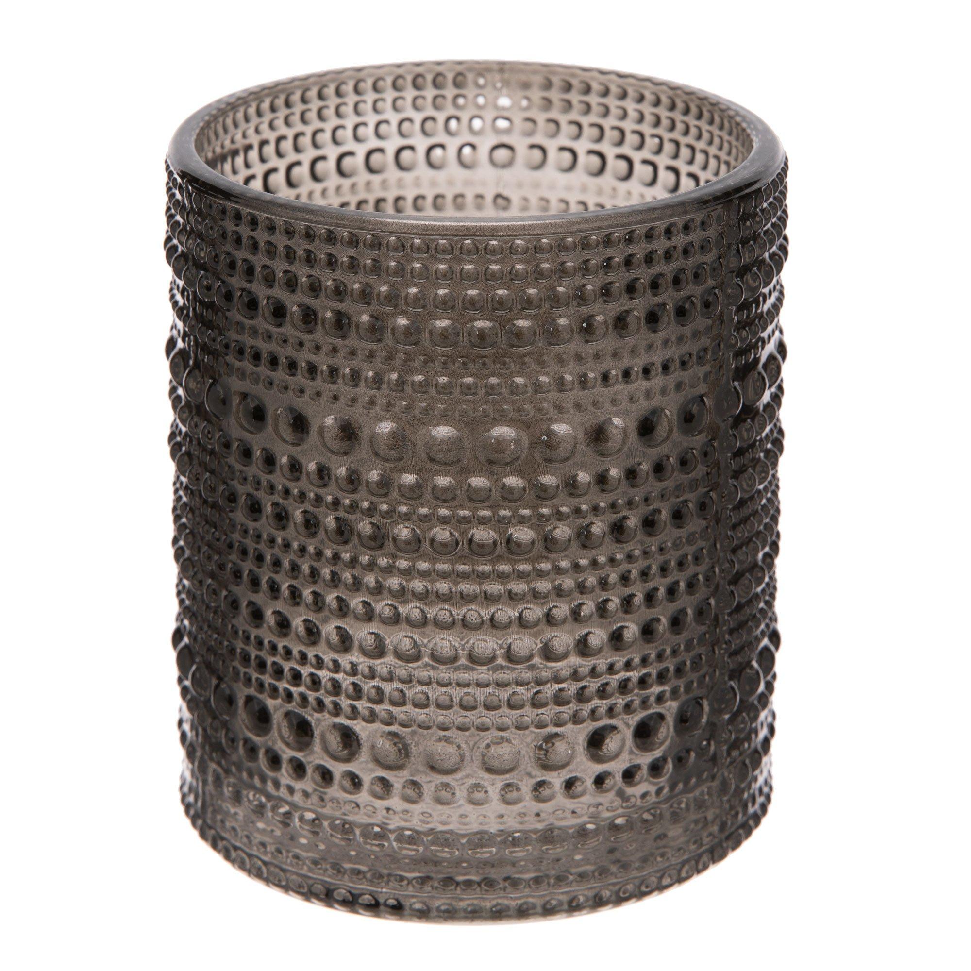 Beaded Glass Votive Candle Holder