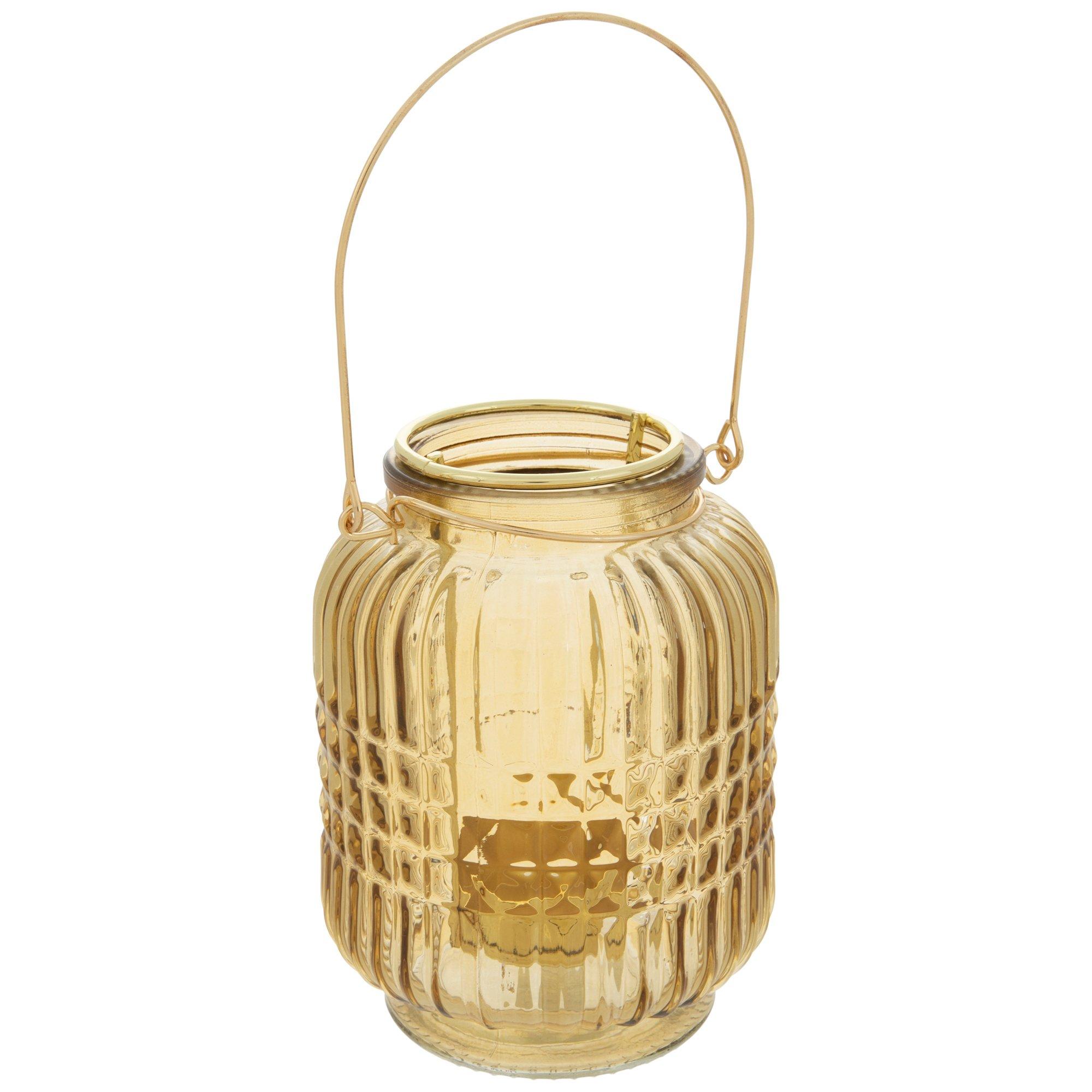 Amber Glass Candle Lantern Hobby Lobby 2286417