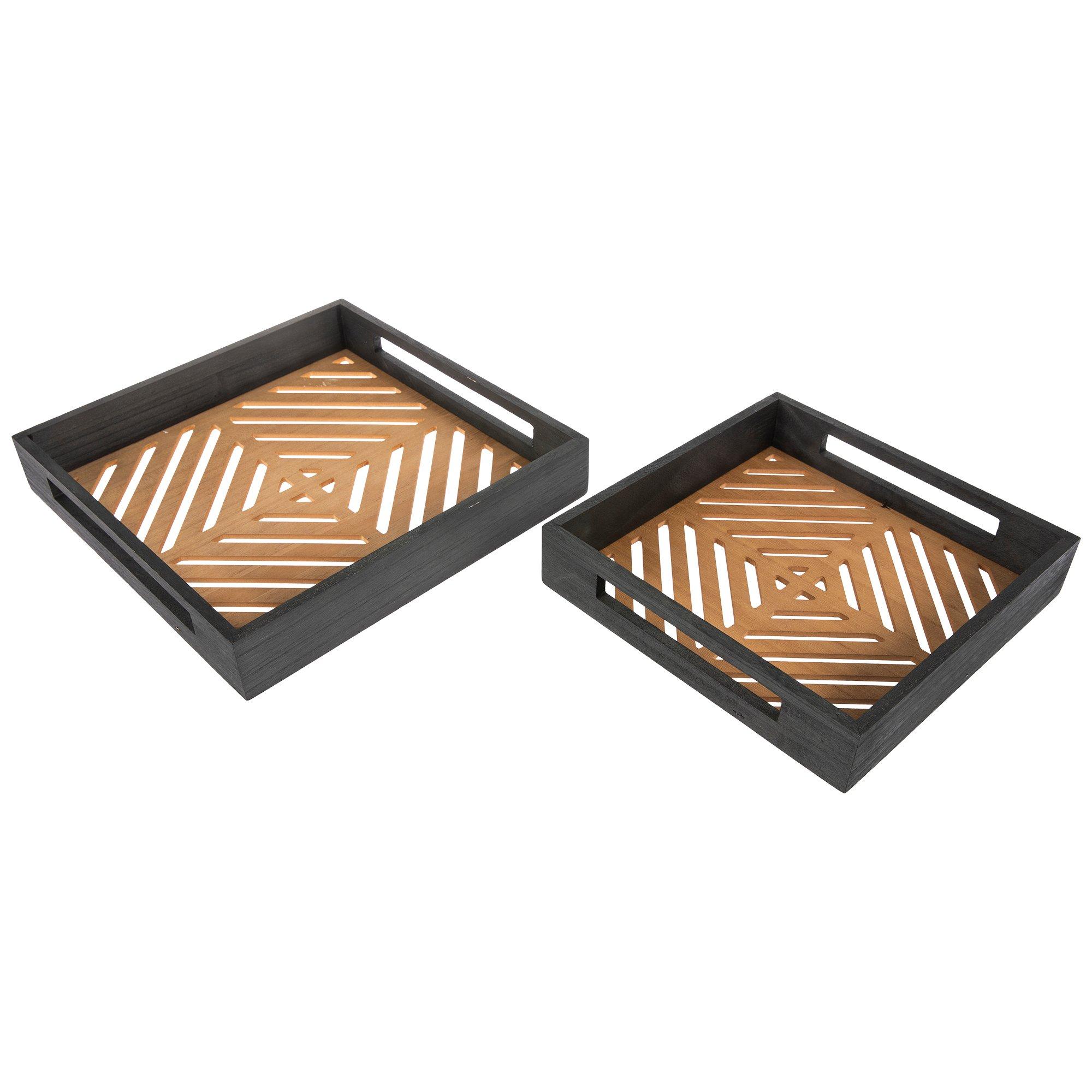 Slatted Wood Trays Hobby Lobby 2286599
