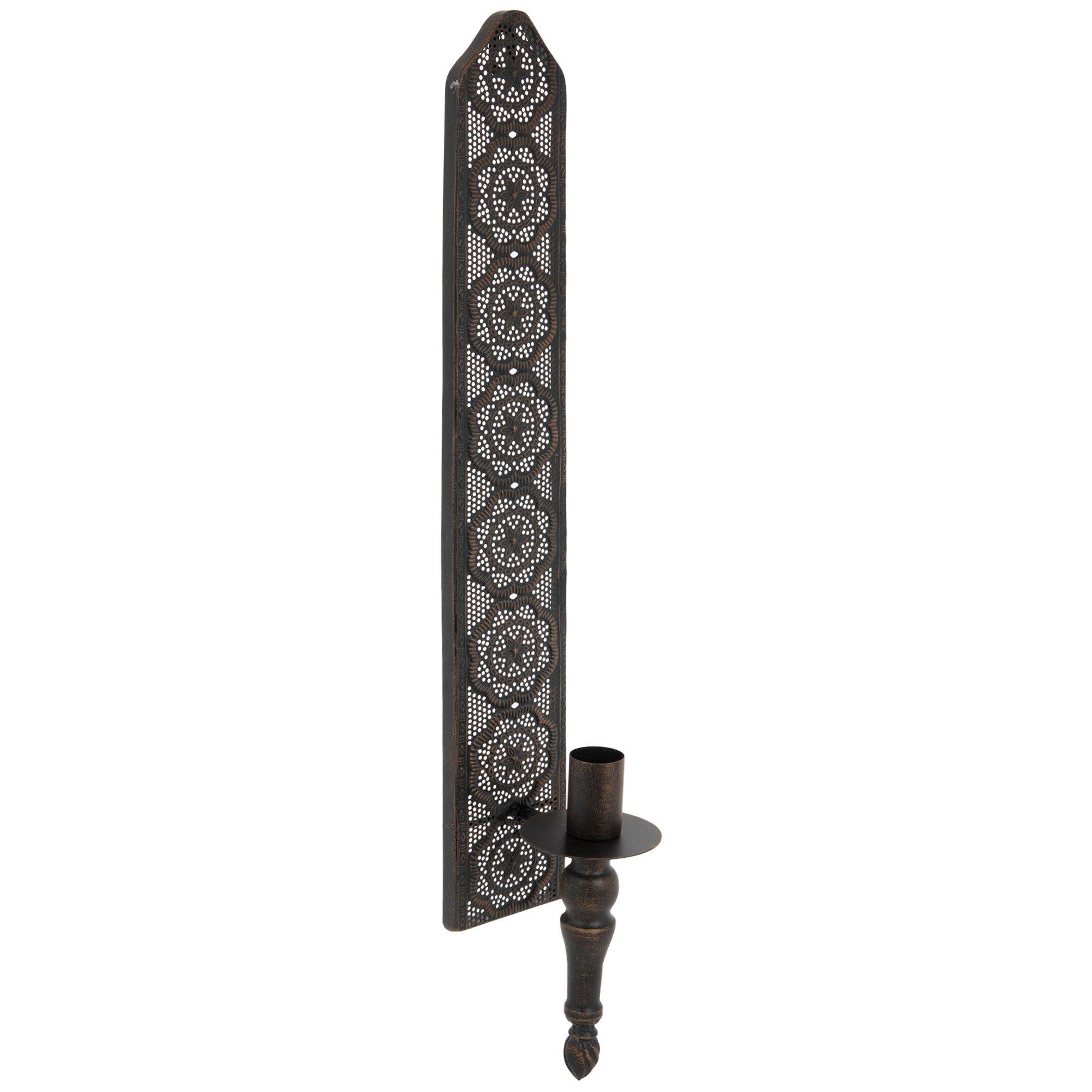 Copper Floral Iron Wall Sconce Hobby Lobby 2287092
