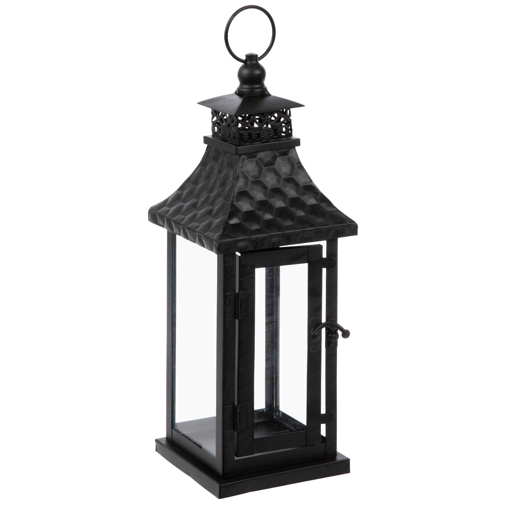 Black Hammered Metal Lantern Hobby Lobby 2287142