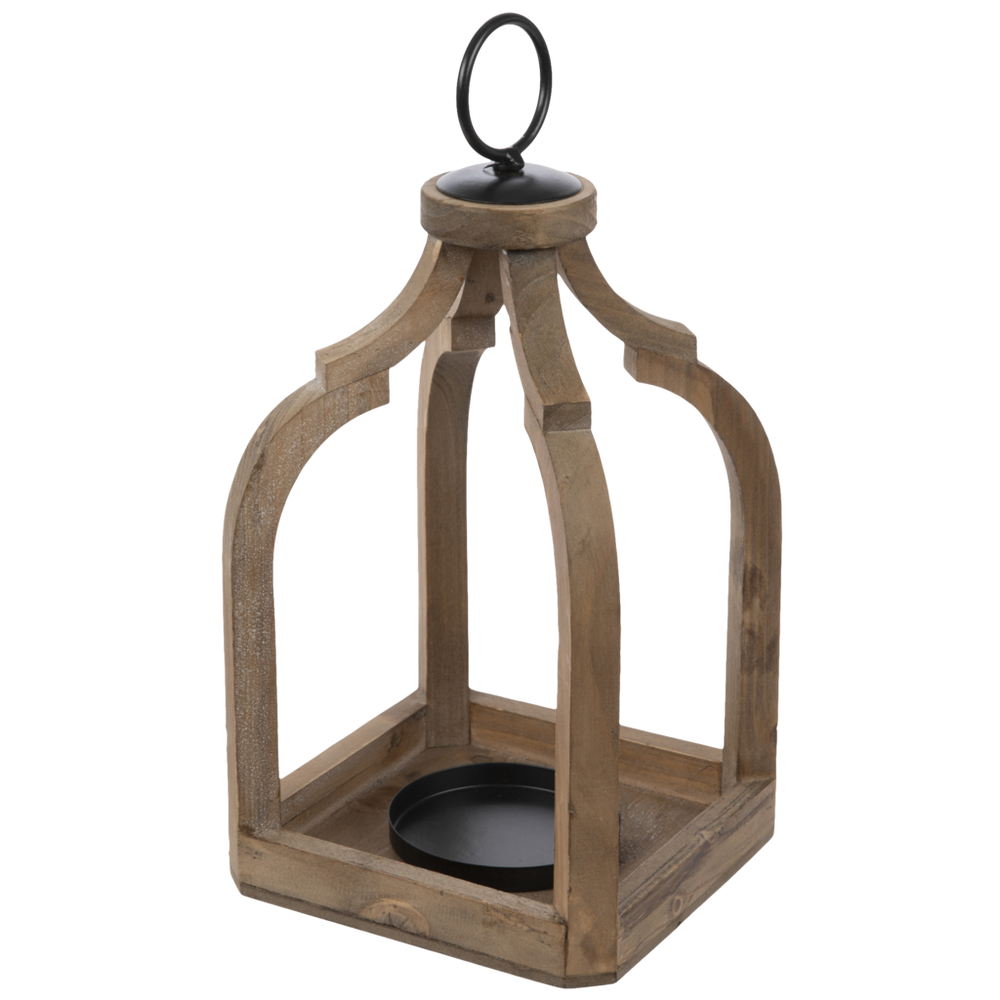 Wood Metal Lantern