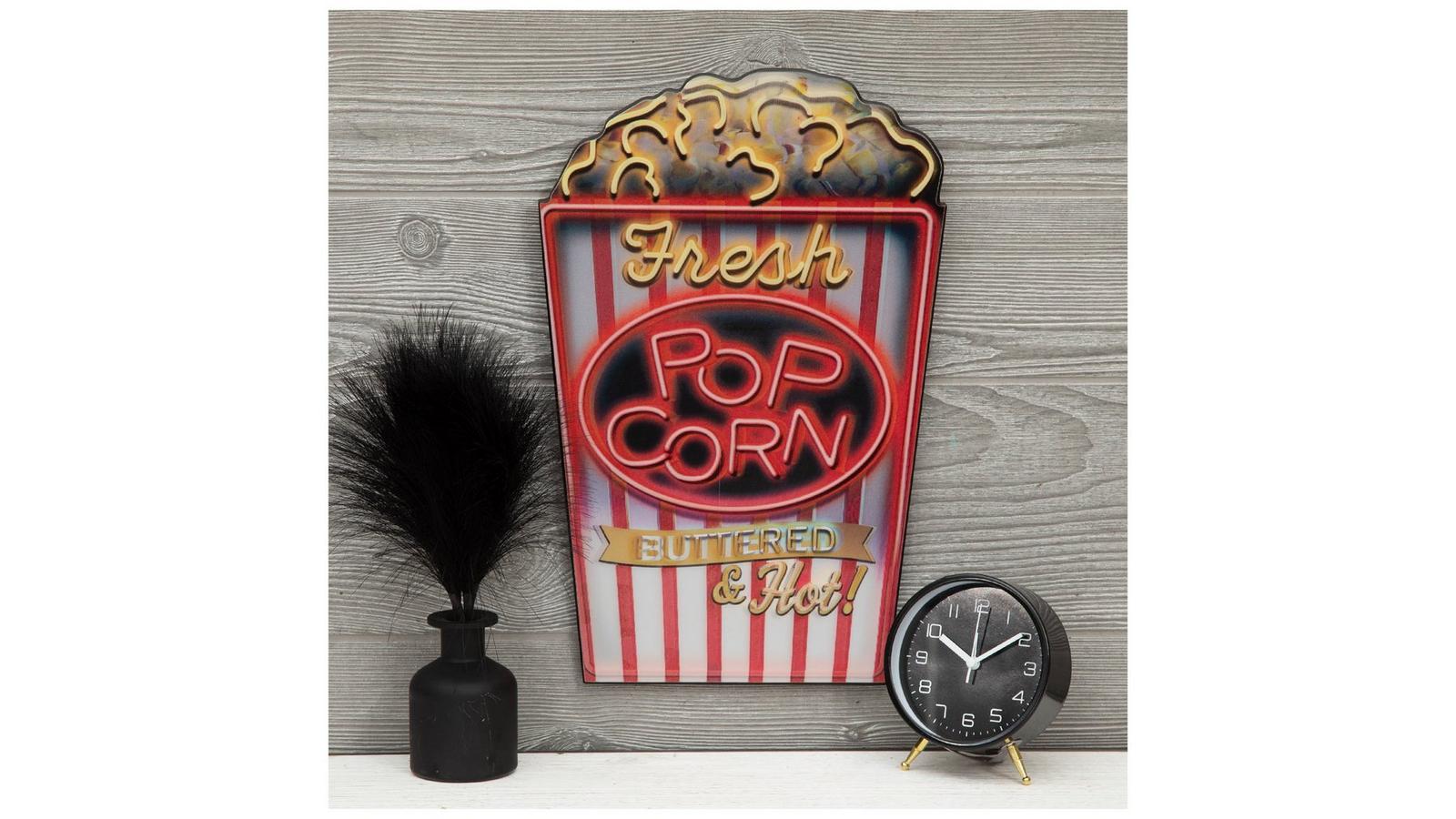 Fresh Popcorn Lenticular Wood Wall Decor | Hobby Lobby | 2287365