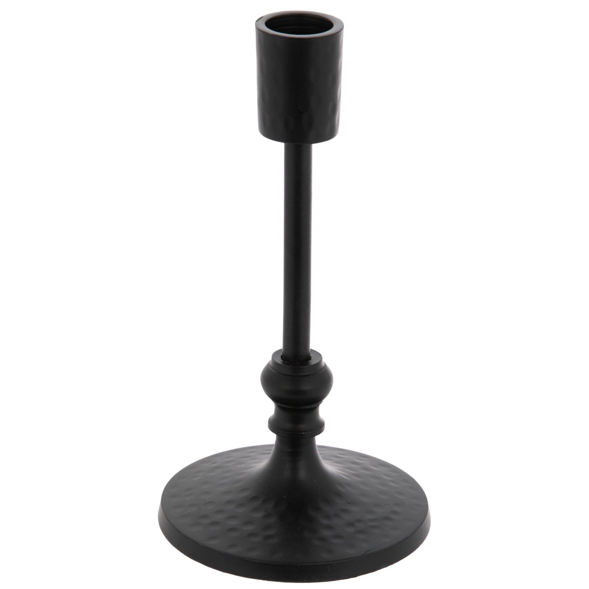 Black Hammered Iron Candle Holder Hobby Lobby 2287928