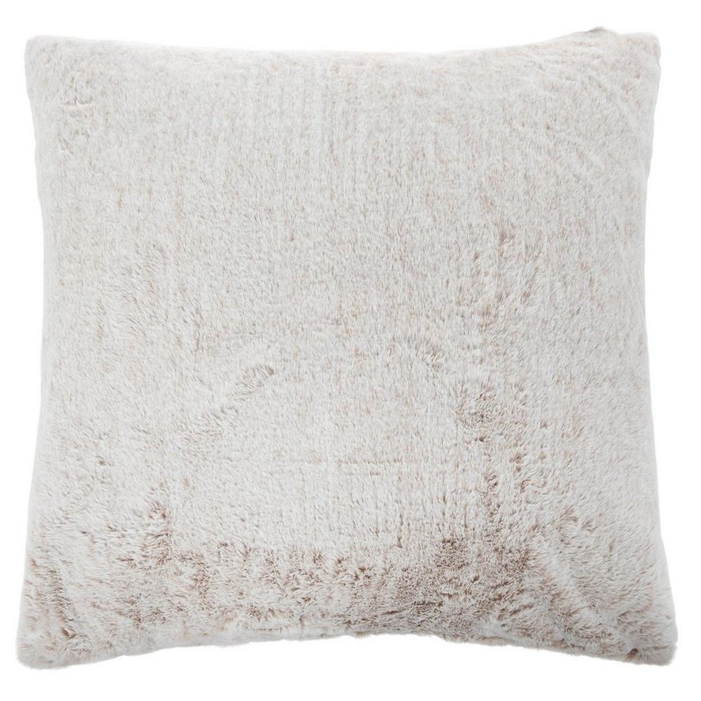 Light Gray Faux Fur Pillow | Hobby Lobby | 2287936