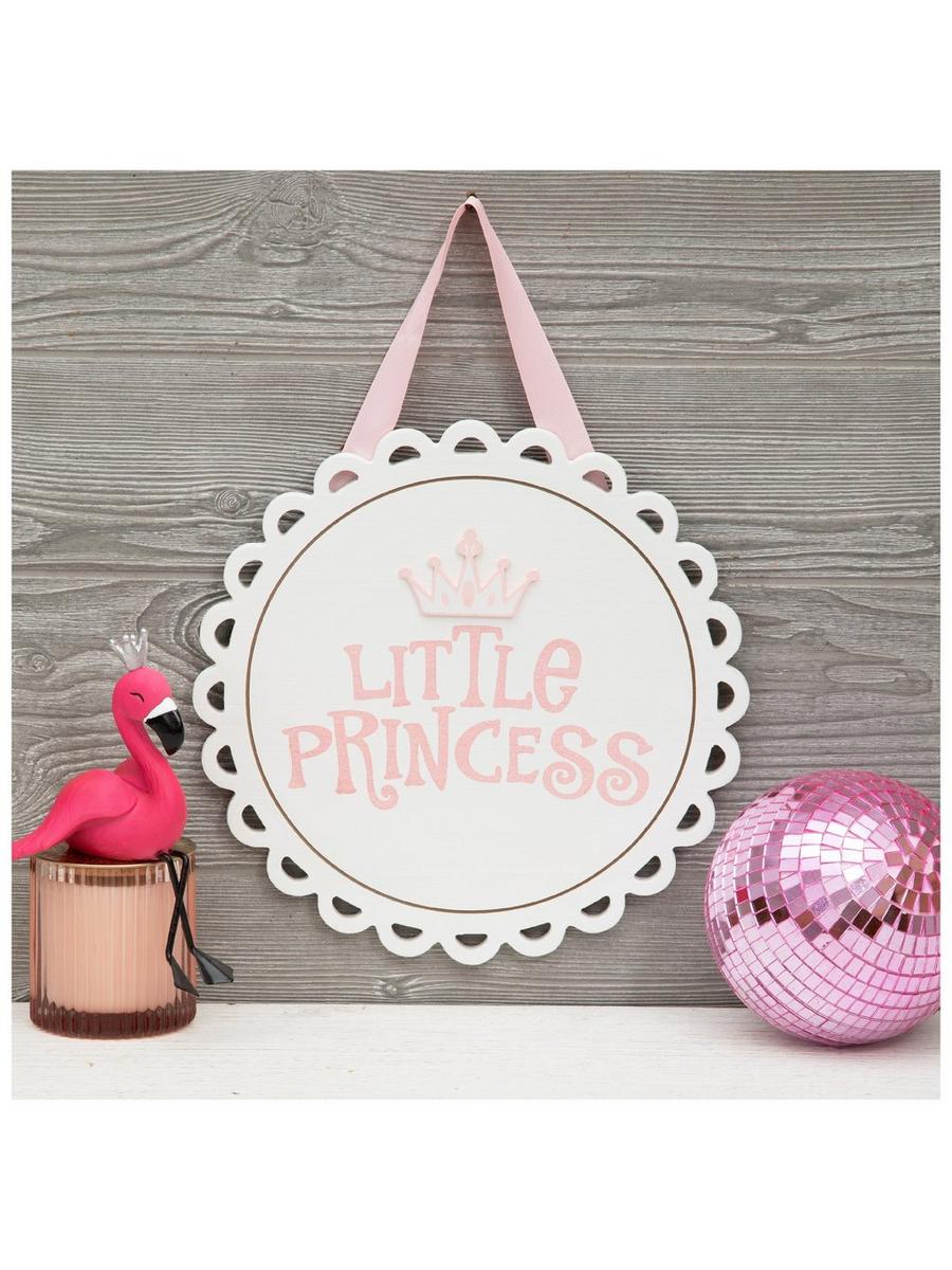 Big Dot Of Happiness Little Princess Crown Wall Art – Set Of 3 Foam Board Prints, 7.5x10 Inches, Nursery Decor
