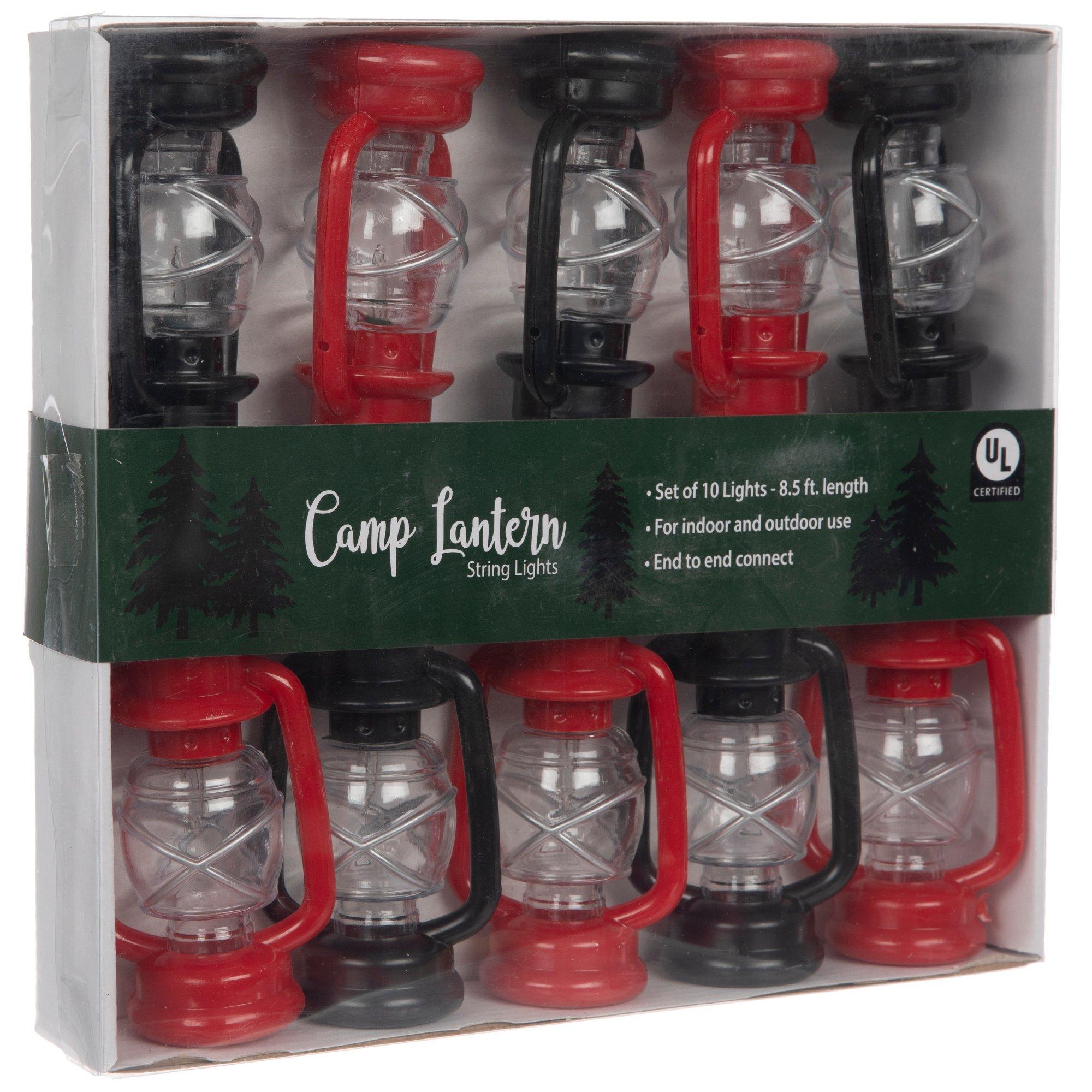 Red & Black Lantern Lights Hobby Lobby 2288215