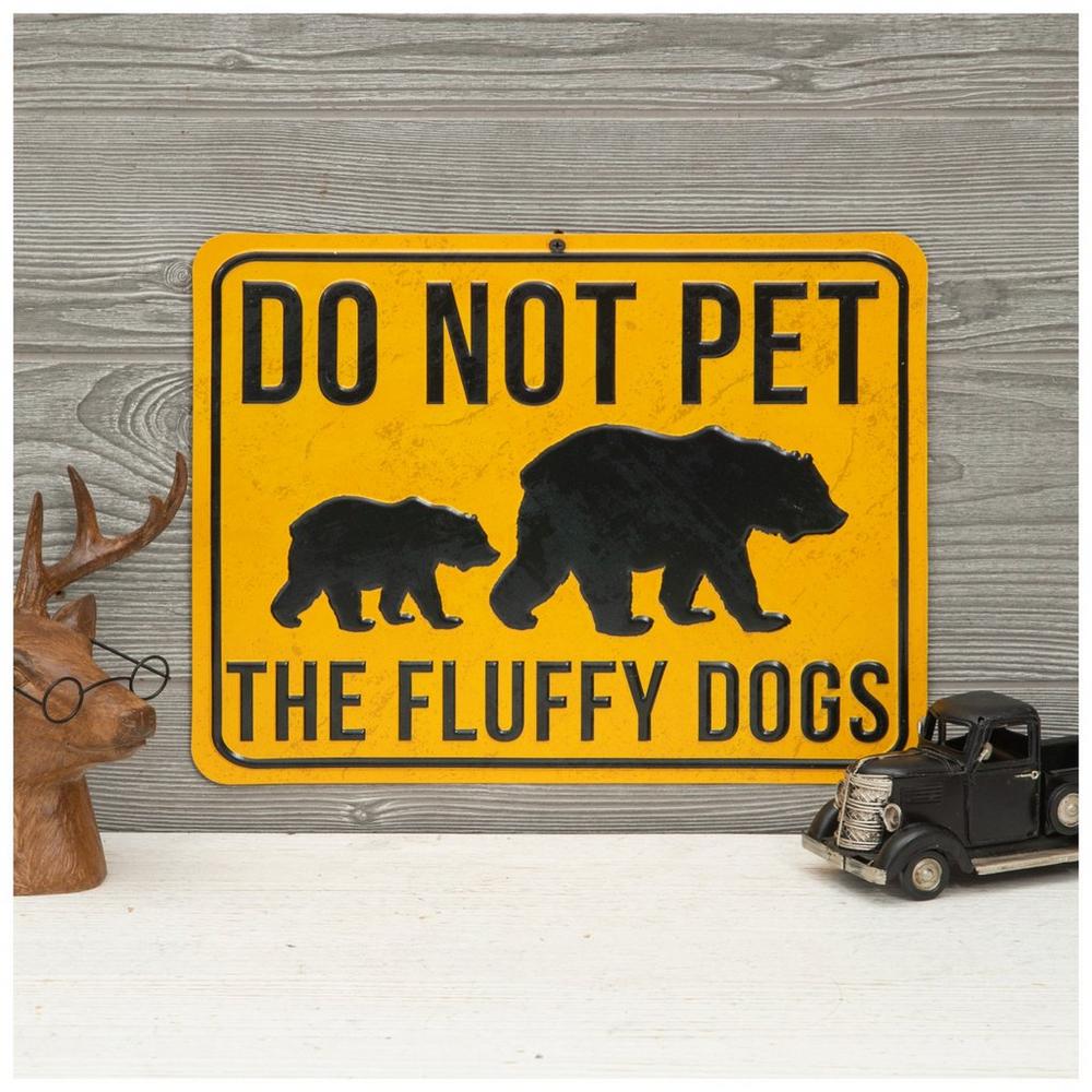 Do Not Pet The Fluffy Dogs Metal Sign | Hobby Lobby | 2288231