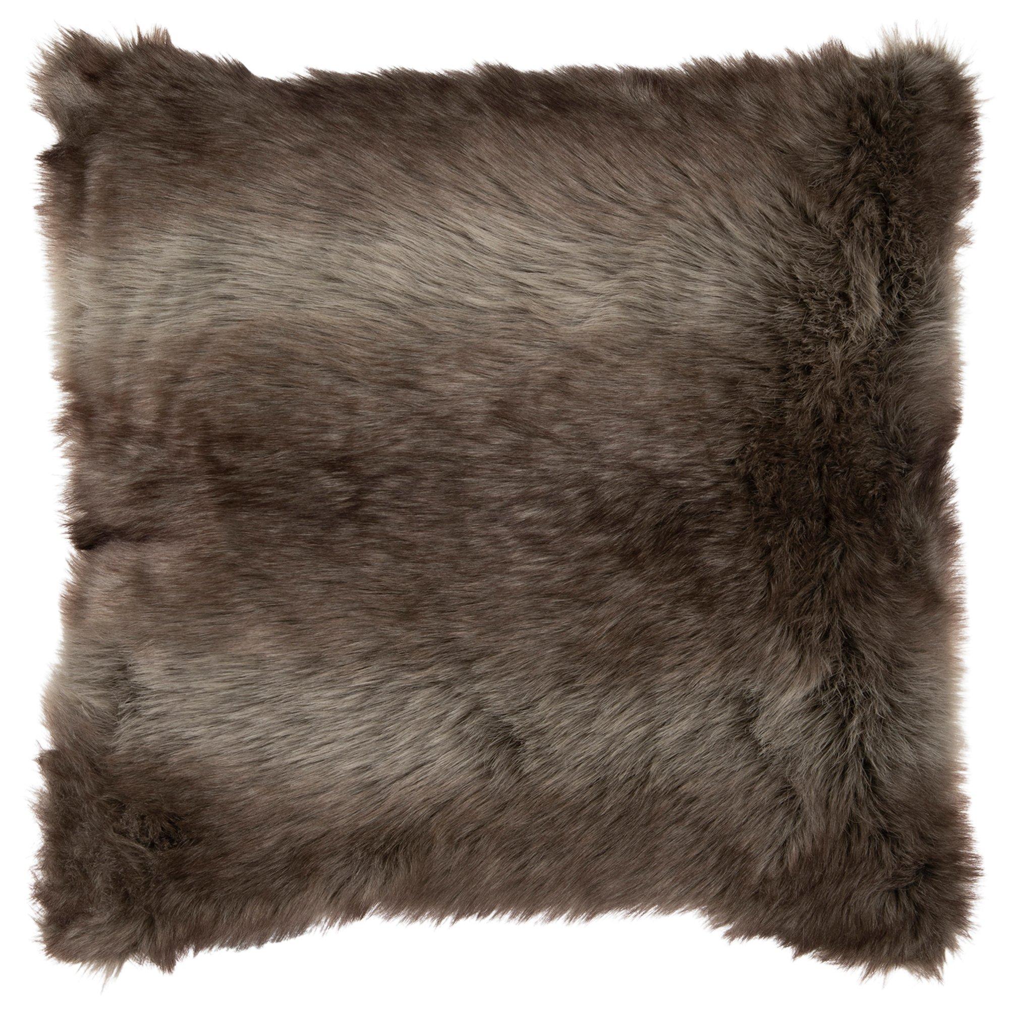 Faux Fur Square Pillow, Hobby Lobby