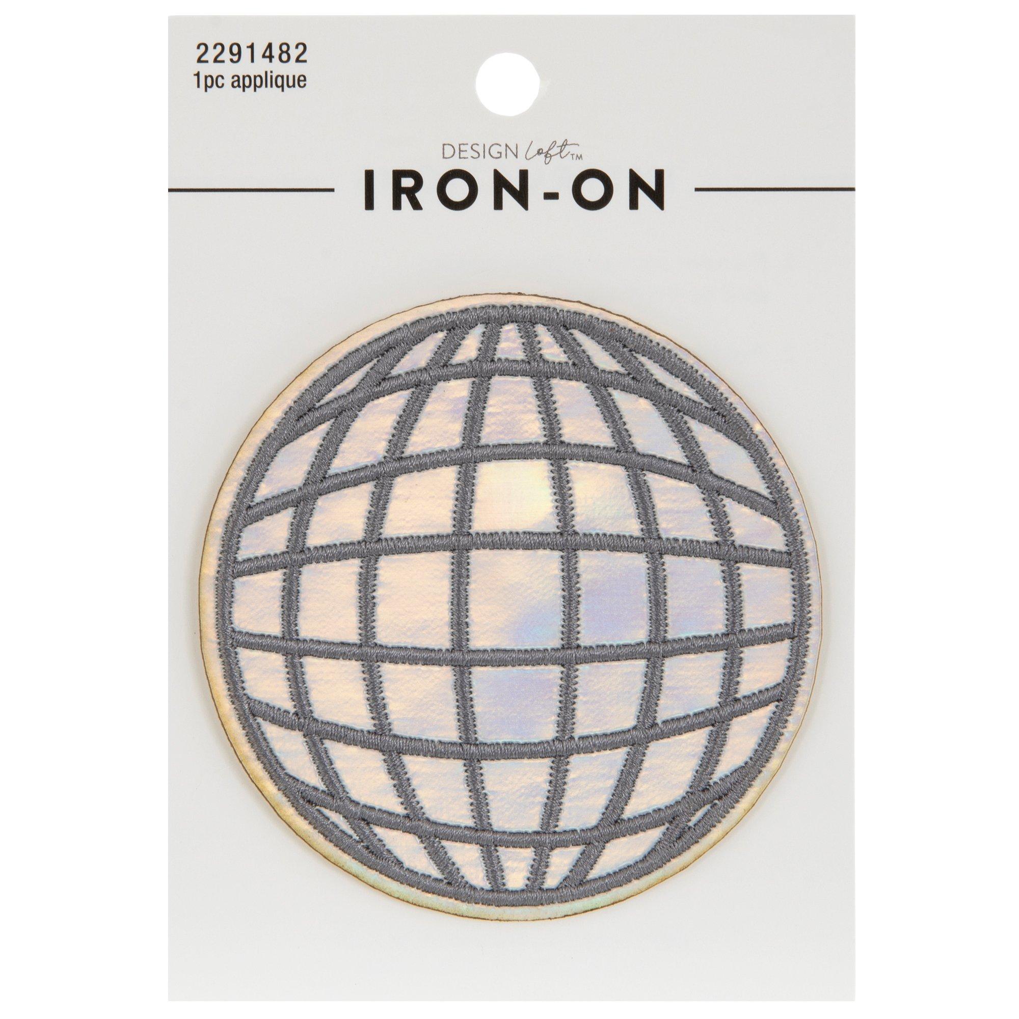 Iridescent Disco Ball IronOn Patch Hobby Lobby 2291482
